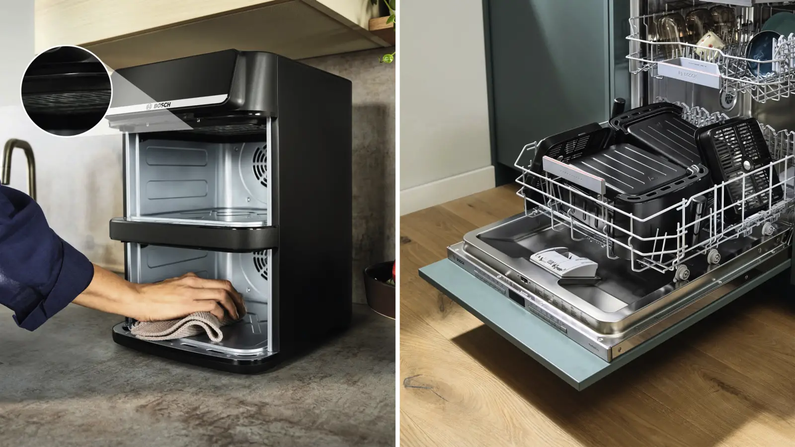 BOSCH MAFD661B7 Serie 6 Double Stack Drawer AirFryer