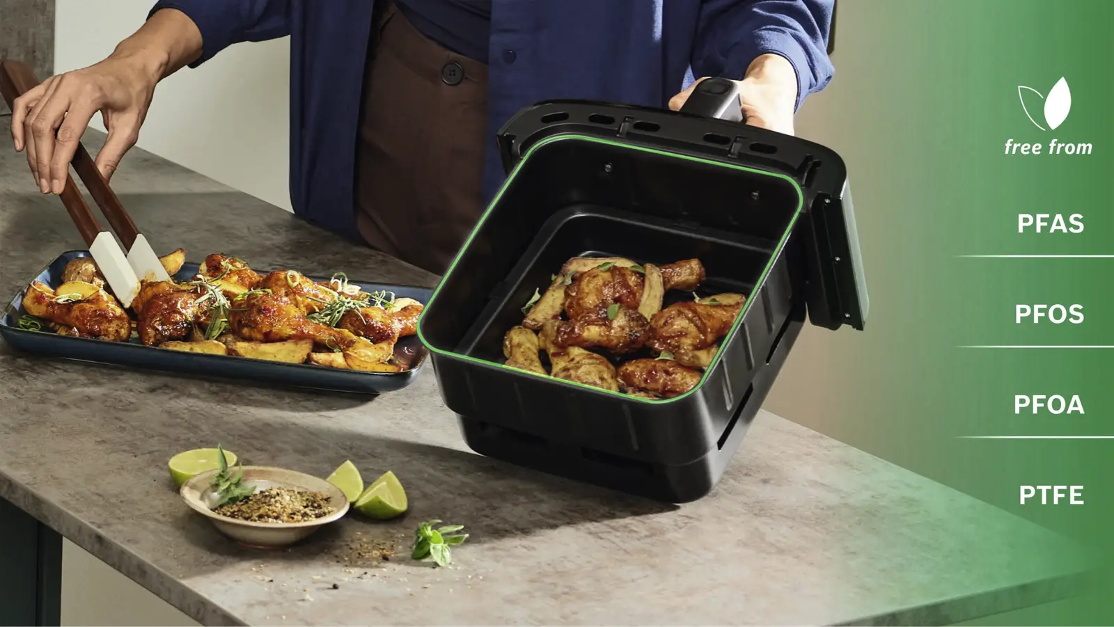 BOSCH MAFD661B7 Serie 6 Double Stack Drawer AirFryer