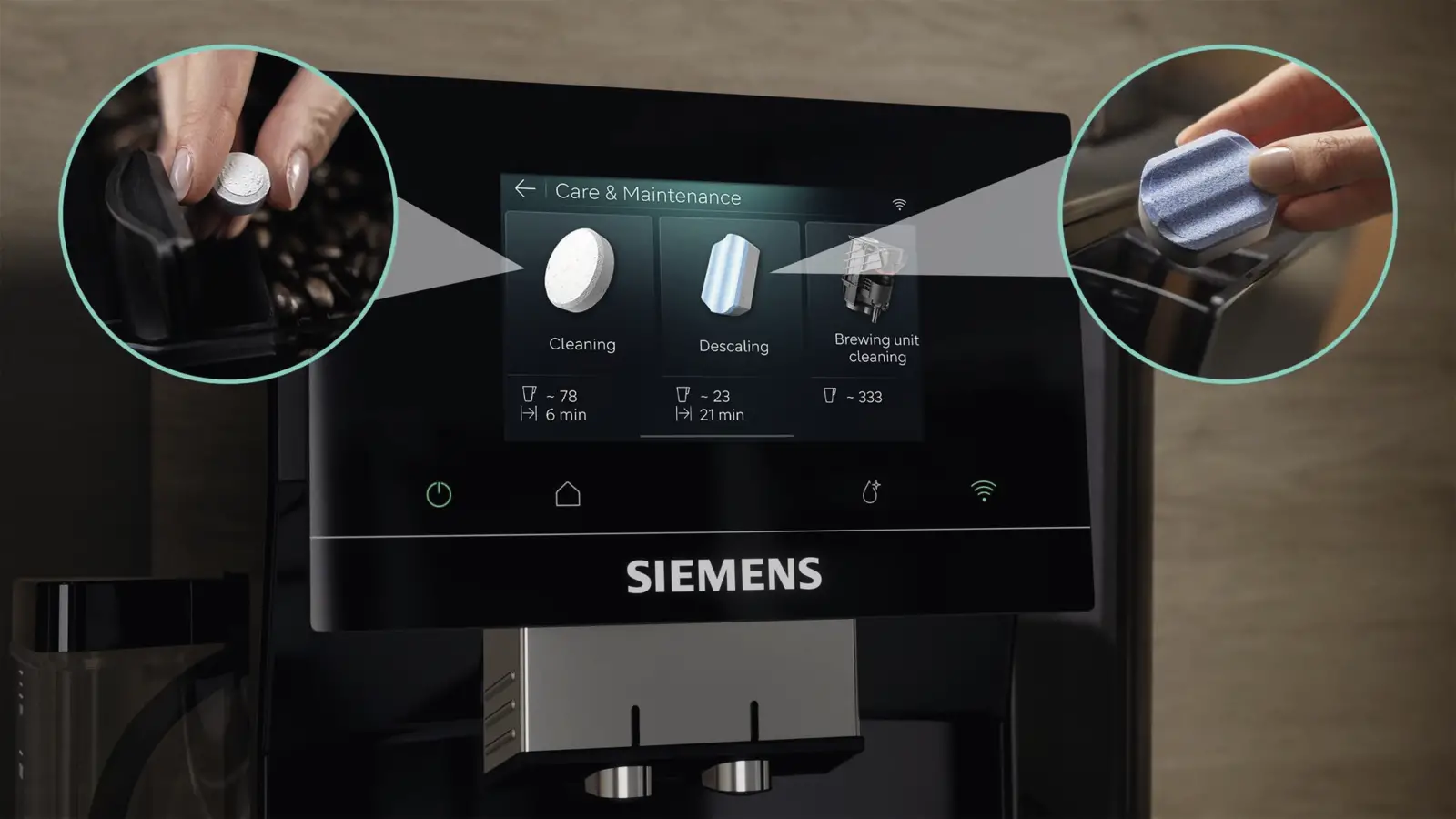 Siemens TQ7X5B03 EQ700 Integral Volautomatische Koffiemachine