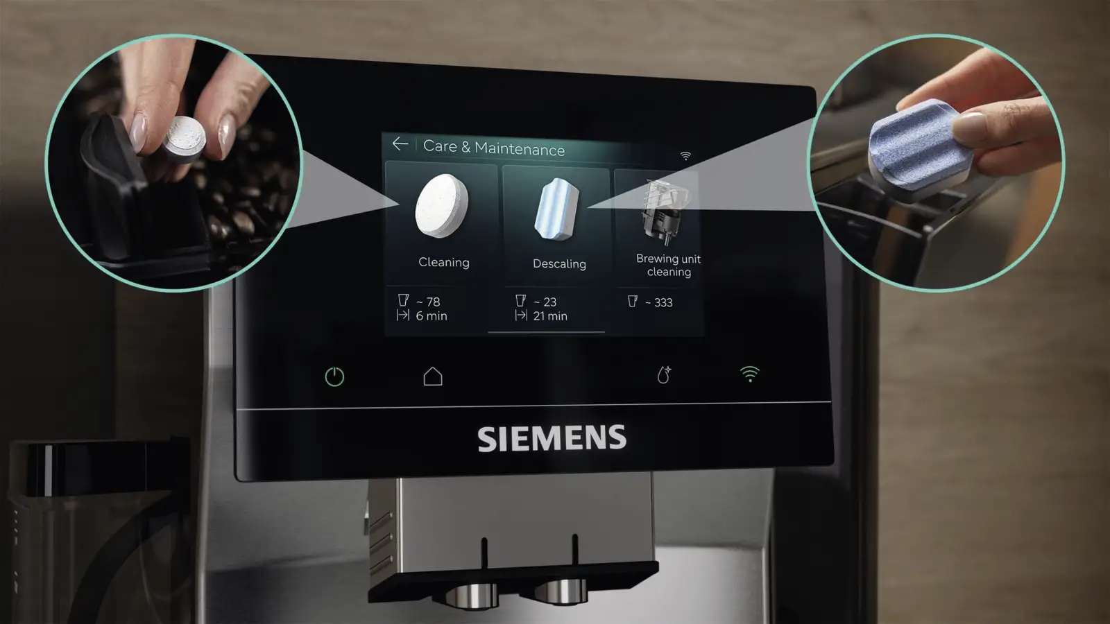 Siemens TQ723E03 EQ700 iAroma Volautomatische Koffiemachine