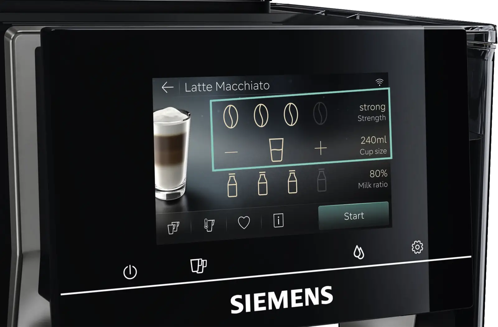 Siemens TP7X5BM7 EQ700 Classic Volautomatische Koffiemachine