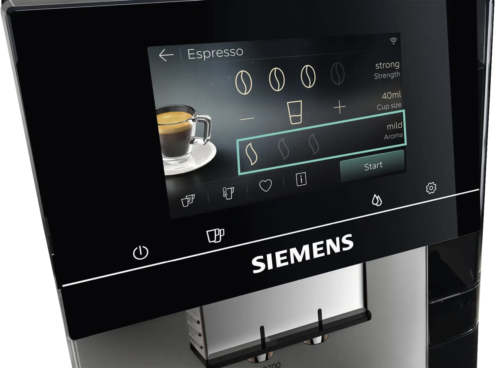 Siemens TP7X5BM7 EQ700 Classic Volautomatische Koffiemachine