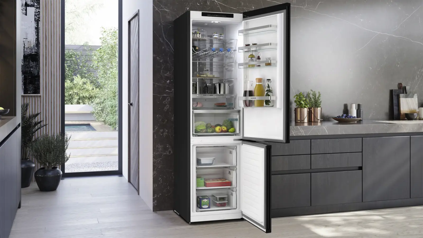 Siemens KG39NVXBG iQ300 extraKlasse Koel-vriescombinatie