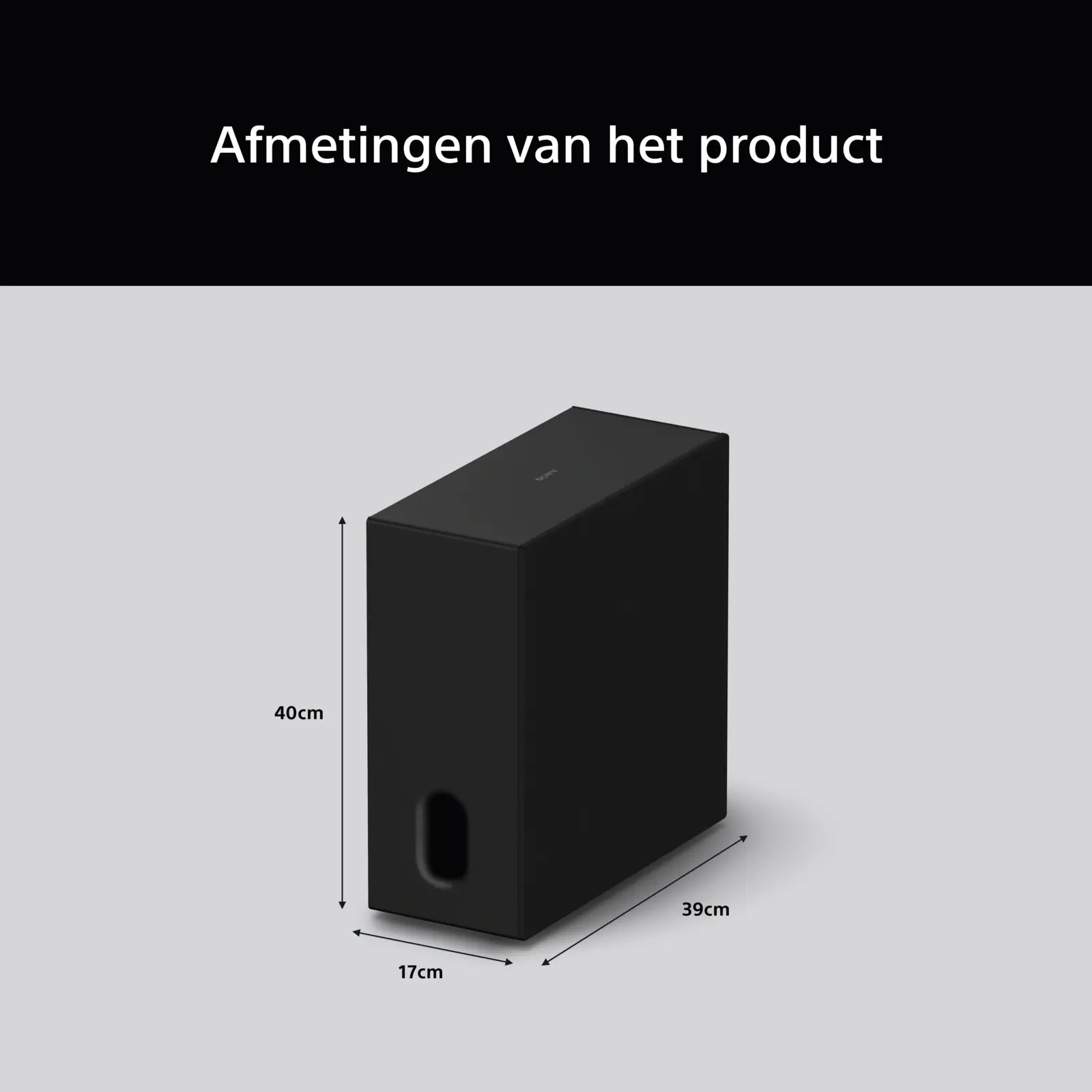 Sony BRAVIA Theatre Sub 8 - Draadloze Subwoofer 