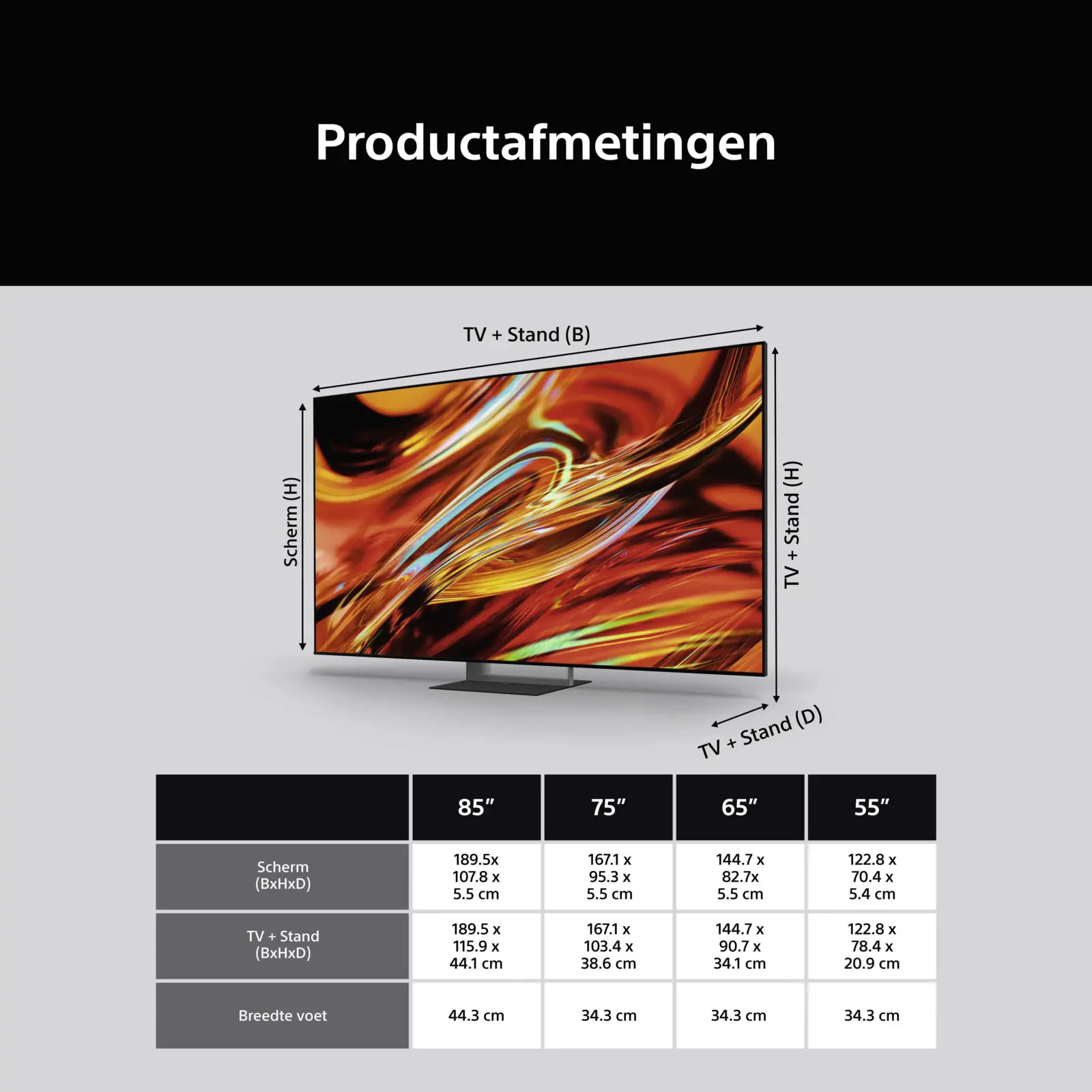 Sony 85" BRAVIA 7 II - 4K RGB-LED TV (2026)