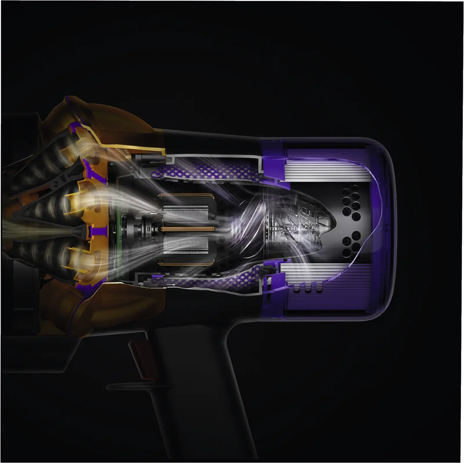 V12 Detect Slim Absolute Steelstofzuiger