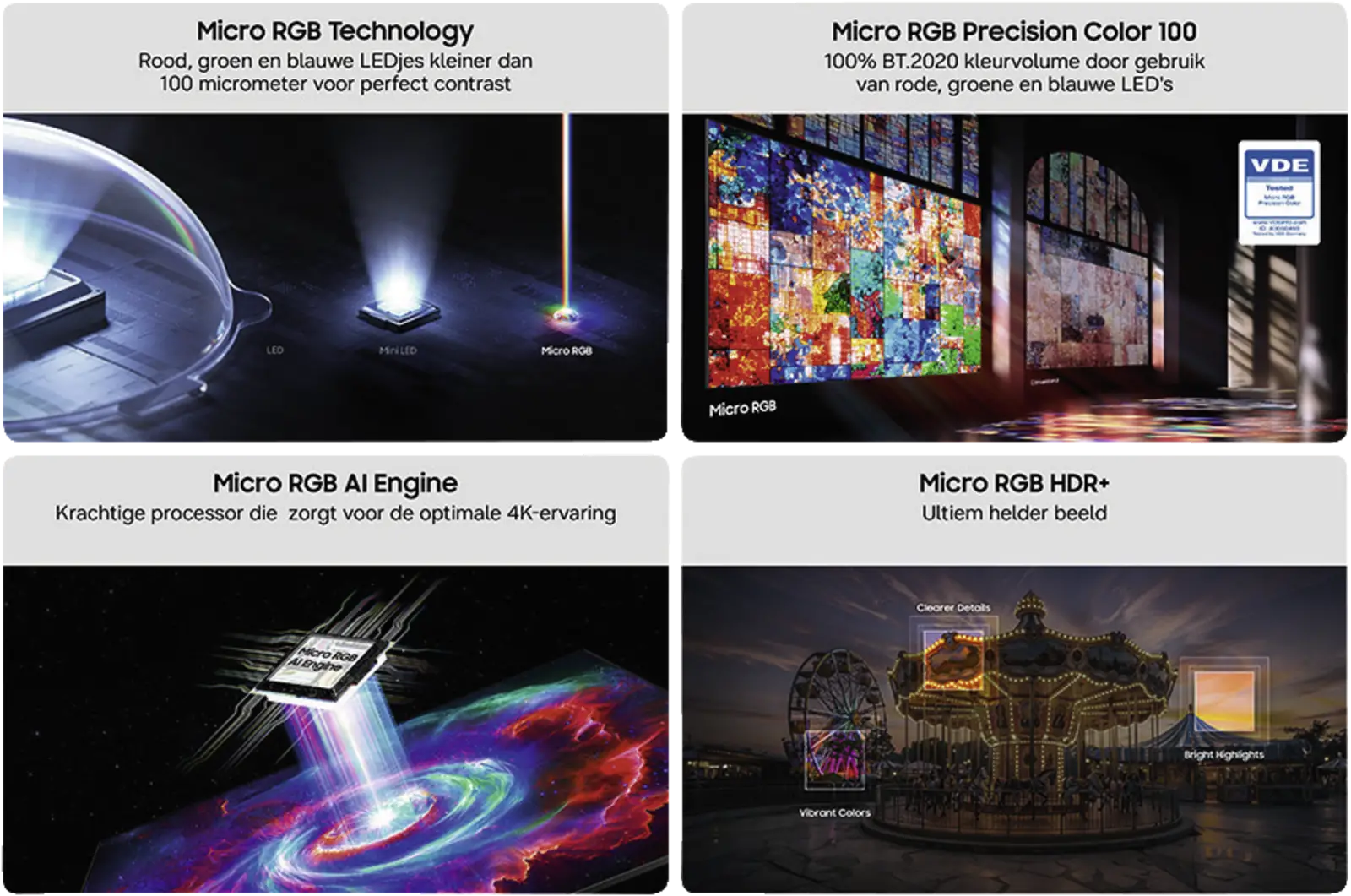 Samsung 65" Micro RGB 4K R86H (2026)