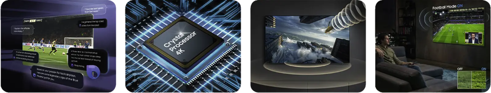 Samsung 43" Crystal UHD U8090H (2026)