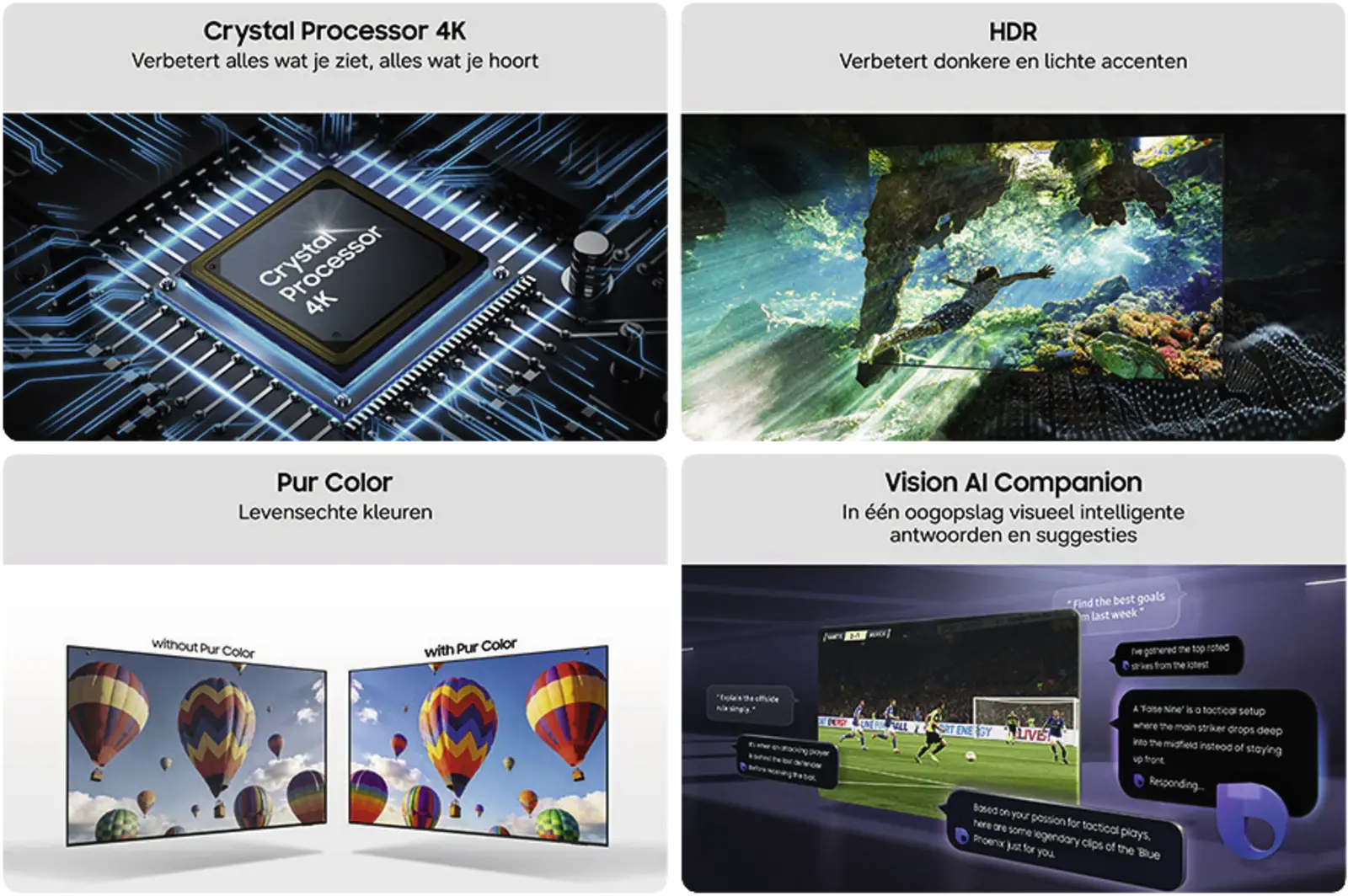 Samsung 43" Crystal UHD U8090H (2026)