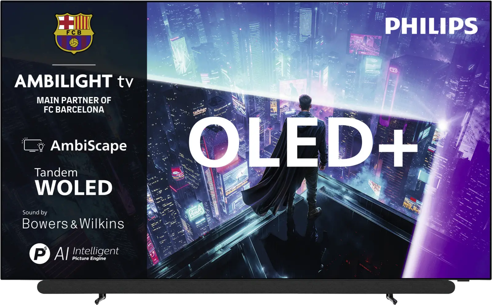 Philips 48OLED911 4k OLED+ Ambilight TV 48 inch (2026) - geluid van Bowers & Wilkins