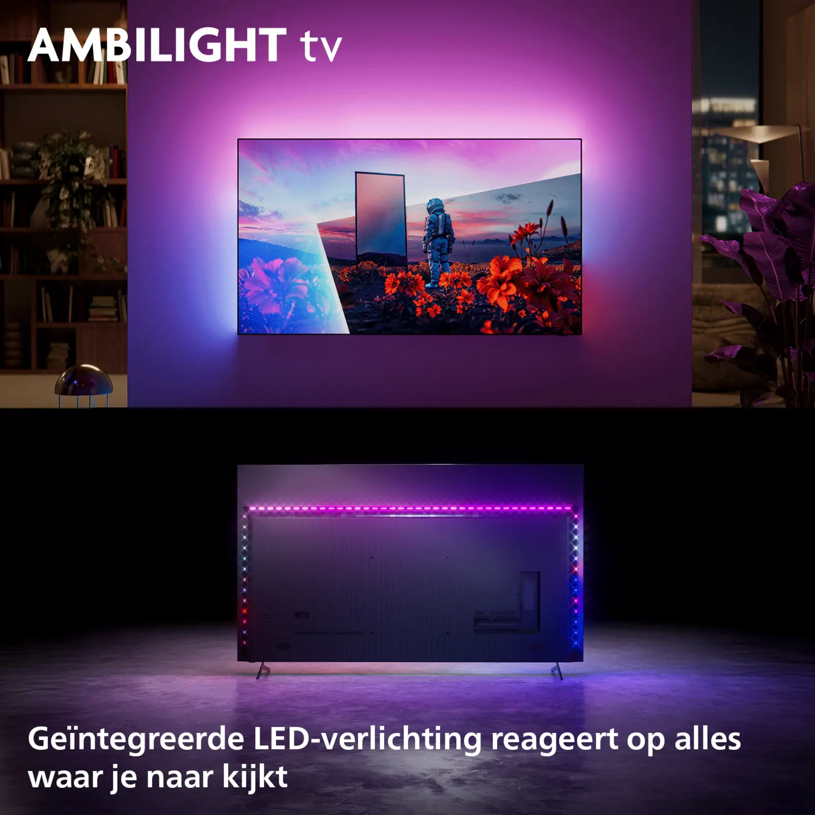 Philips 55OLED851 4k OLED Ambilight TV 55 inch (2026)