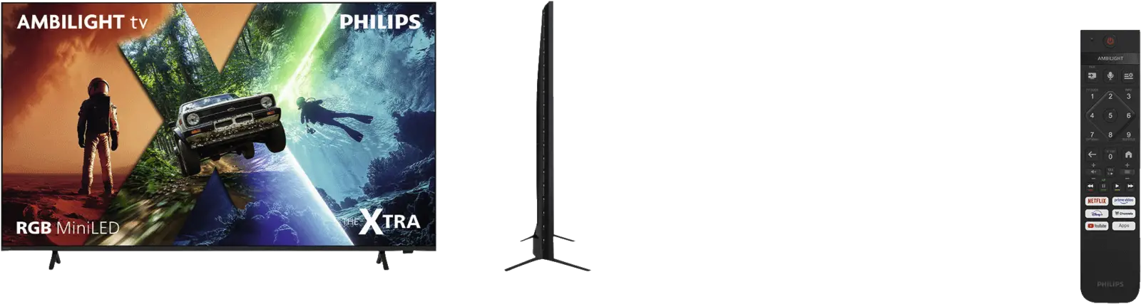 Philips 85MLED981 4k RGB-MiniLED Ambilight TV 85 inch XXL (2026) 
