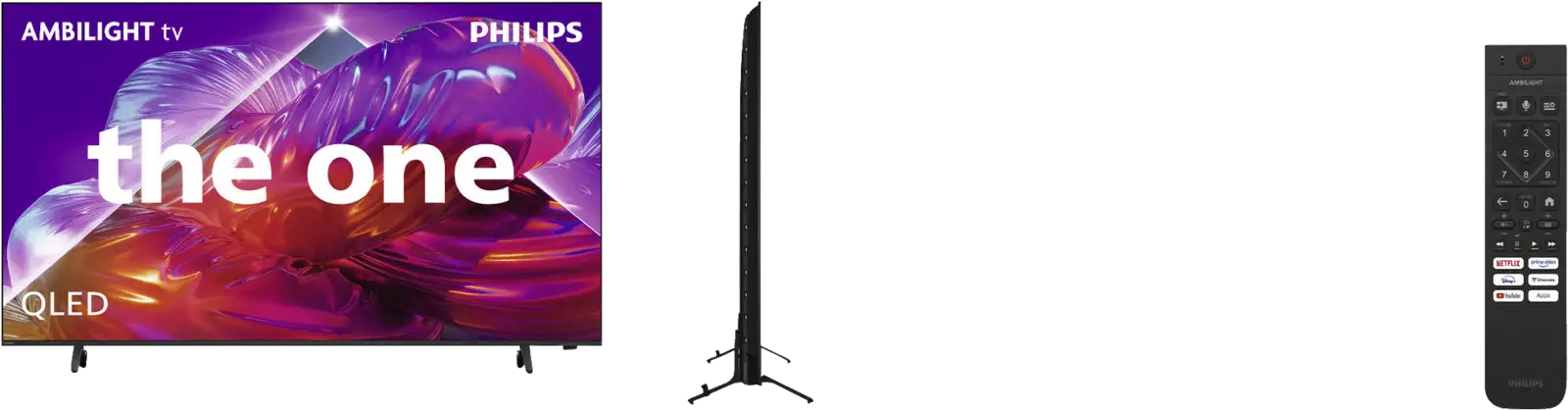 Philips 75PQS9001 4k QLED Ambilight TV 75 inch XL (The One - 2026)