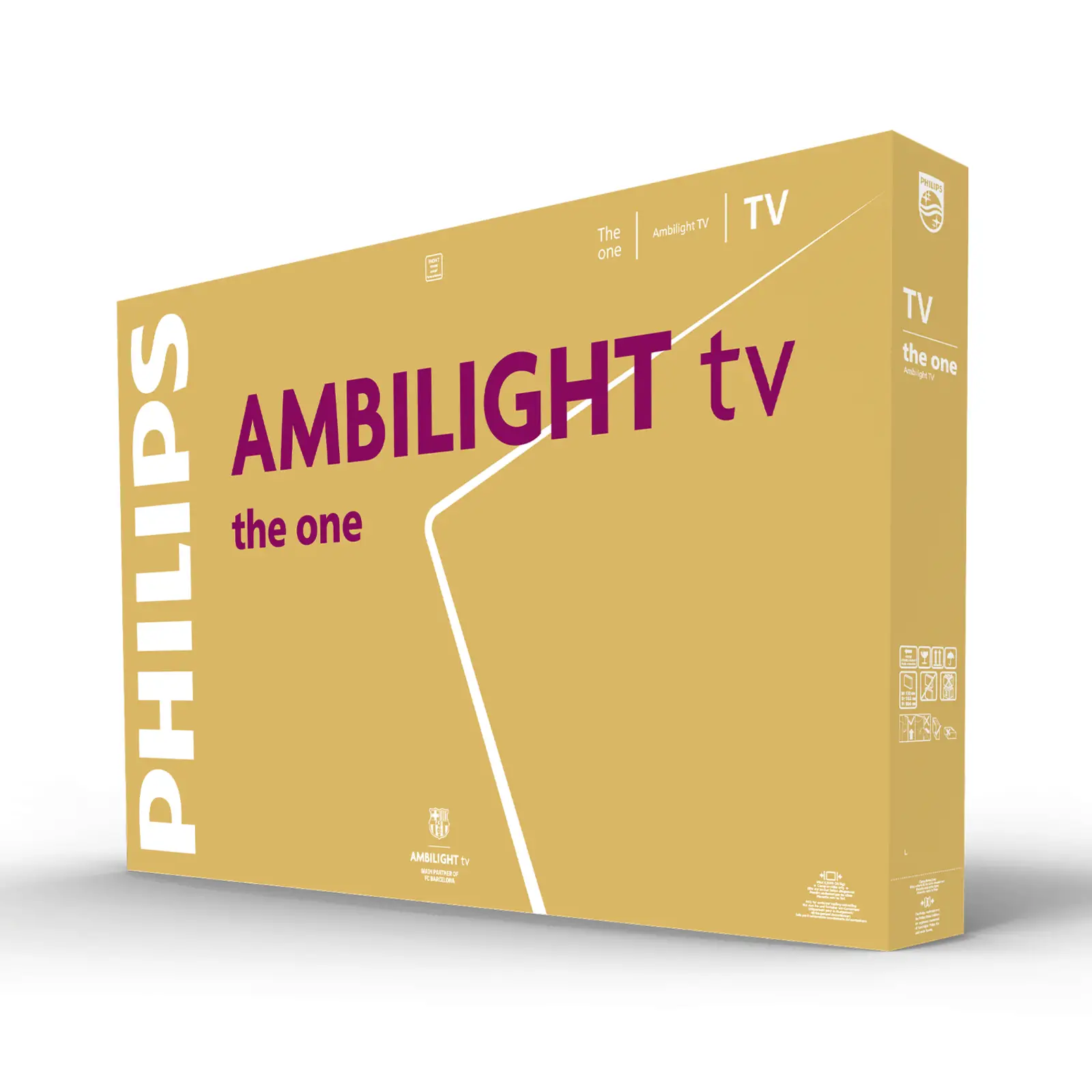 Philips 65PQS9081 4k QLED Ambilight TV 65 inch (The One - 2026)