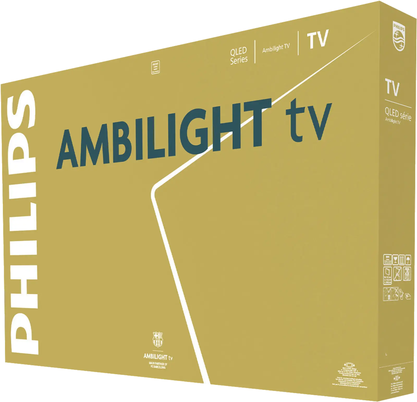 Philips 75PQS8601 4k QLED Ambilight TV 75 inch XXL (2026)
