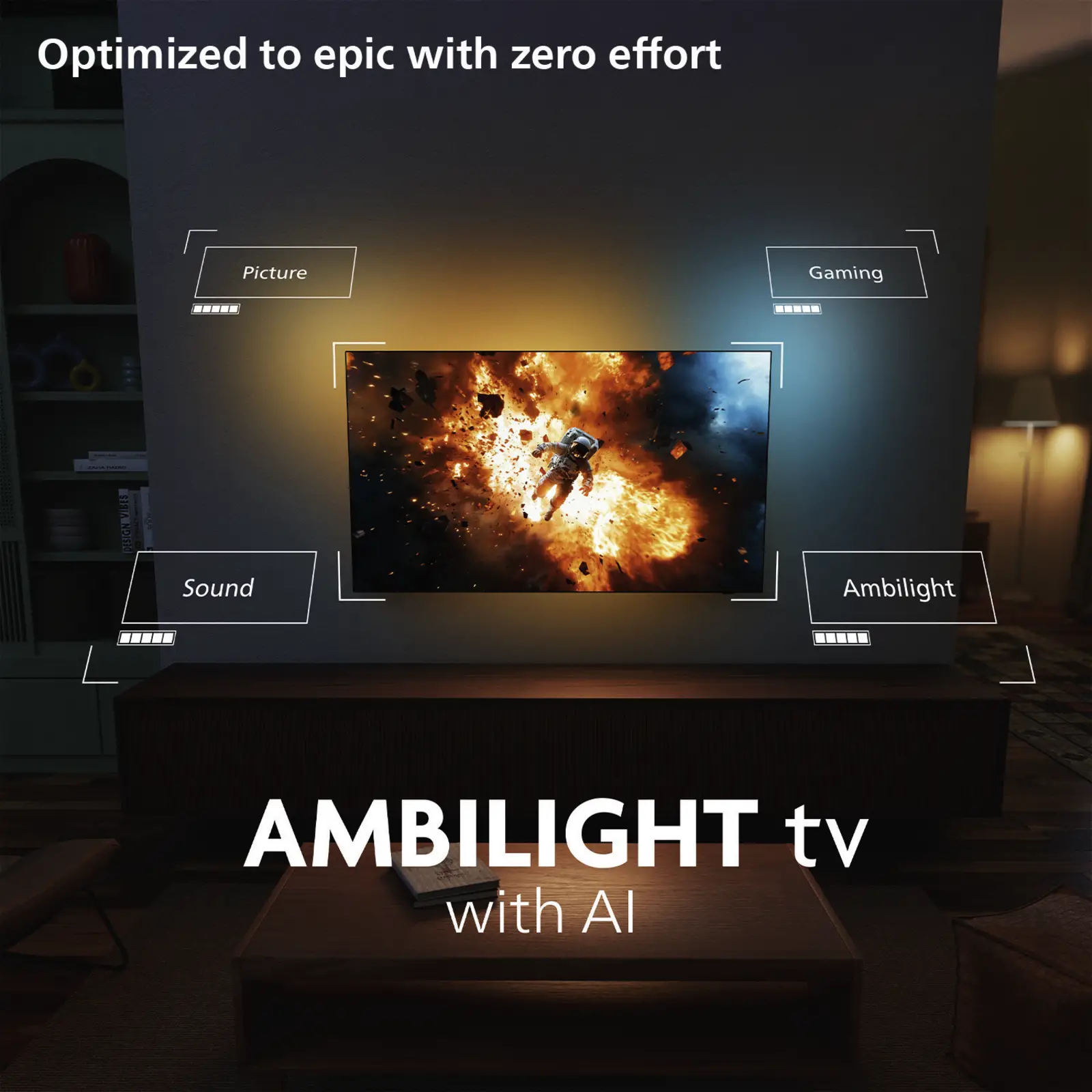 Philips 75PQS8601 4k QLED Ambilight TV 75 inch XXL (2026)