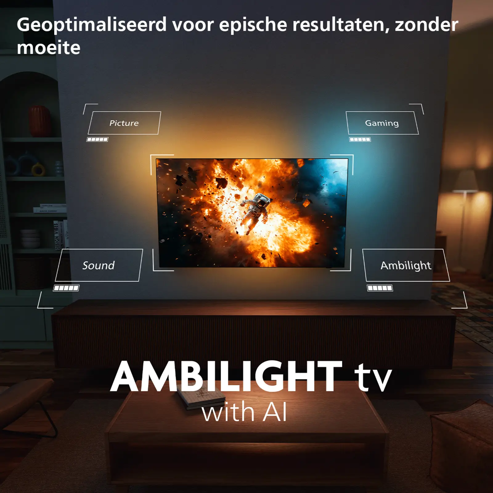 Philips 55PUS8001 4k UHD LED Ambilight TV 55 inch (2026)