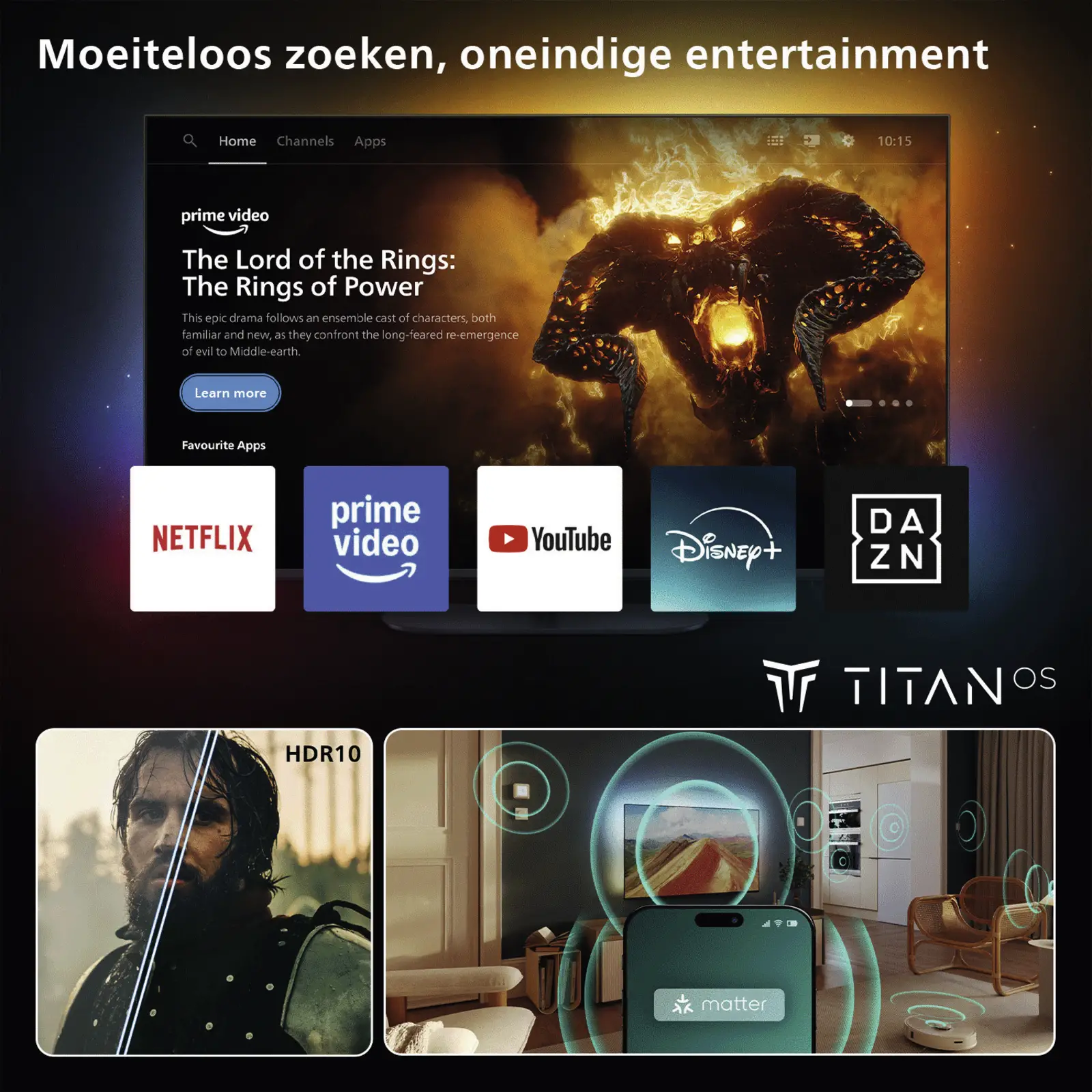 Philips 32PQS6901 QLED Smart TV 32 inch (2026)