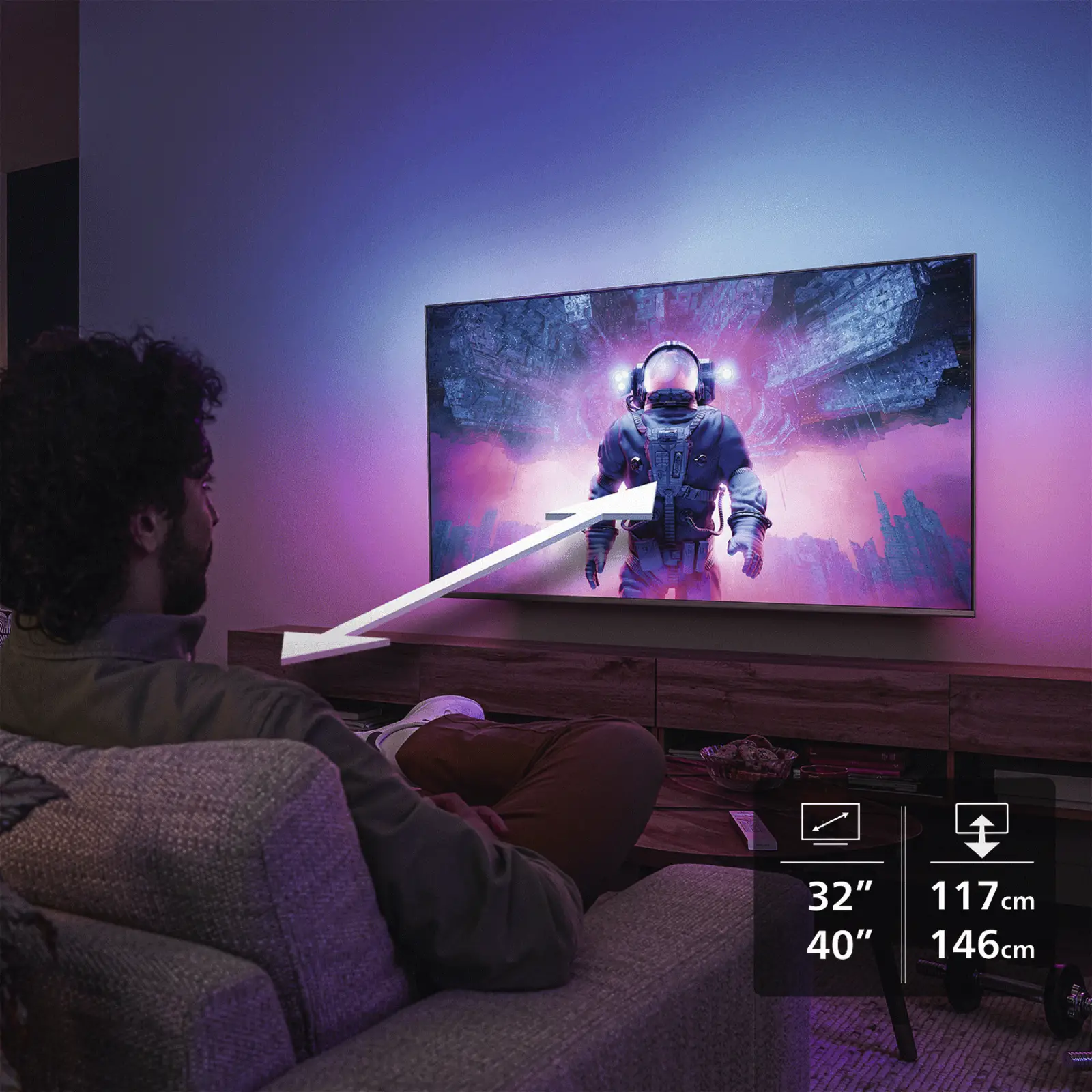 Philips 32PQS6901 QLED Smart TV 32 inch (2026)