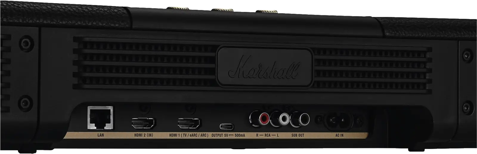 Marshall Heston 120 TV Soundbar Black