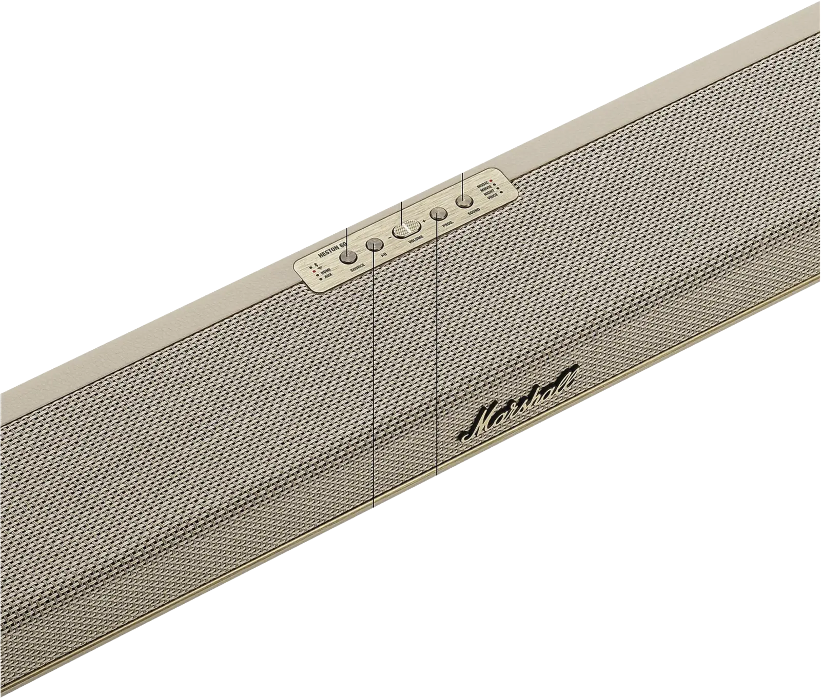 Marshall Heston 60 Soundbar Cream