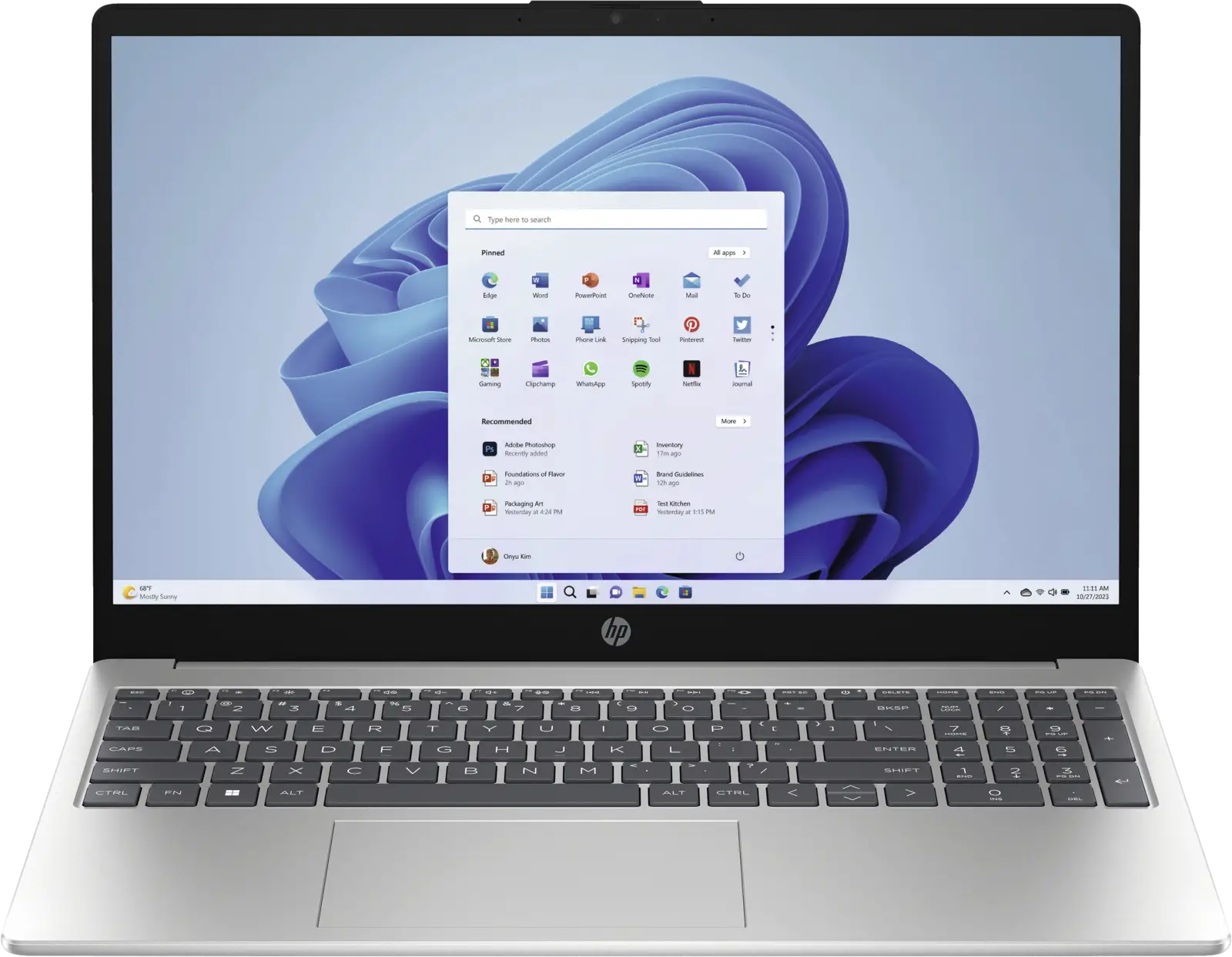 HP Laptop 15-fd1257ndx Laptop