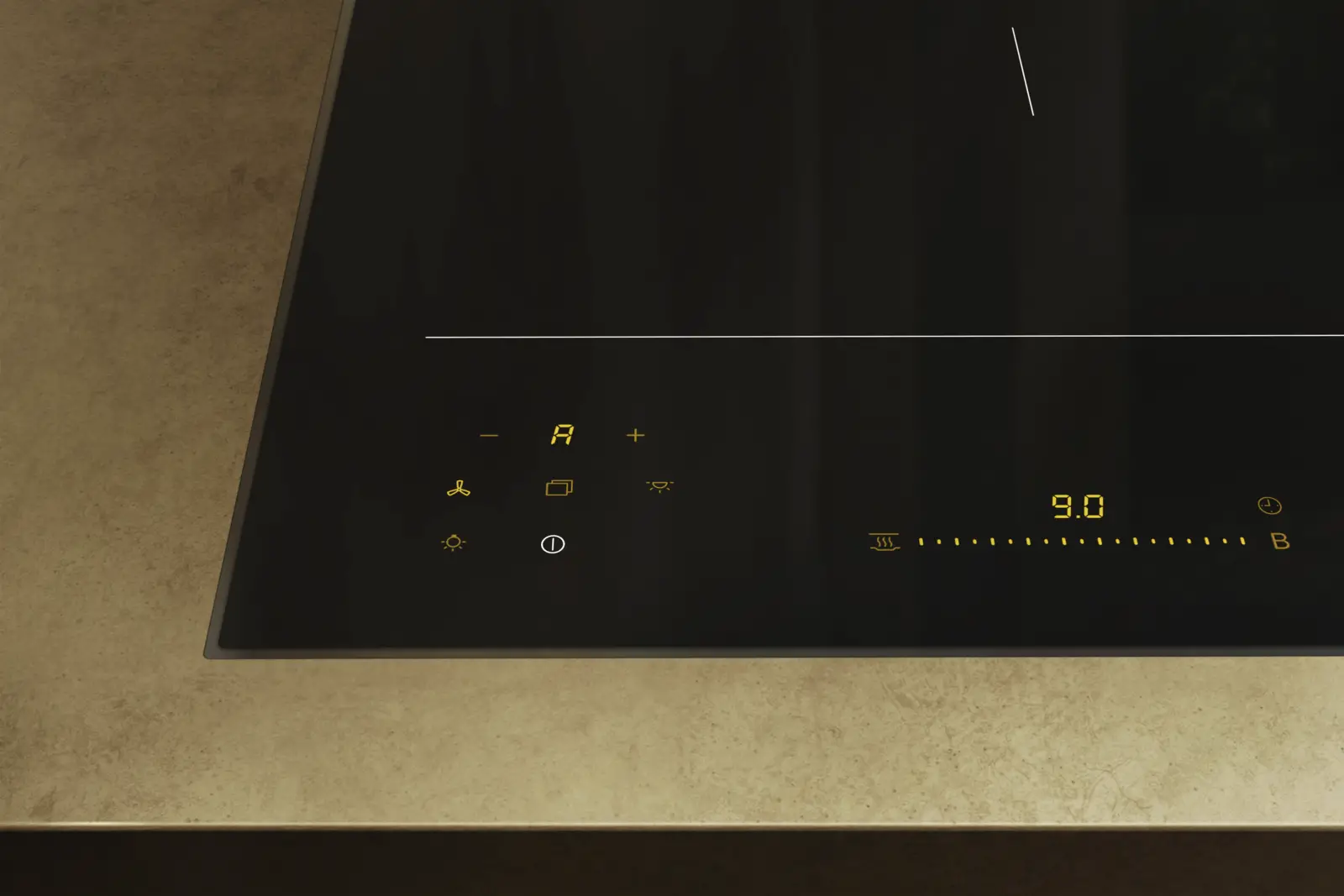 Miele KM 8575 FL Panorama Inbouw Inductiekookplaat