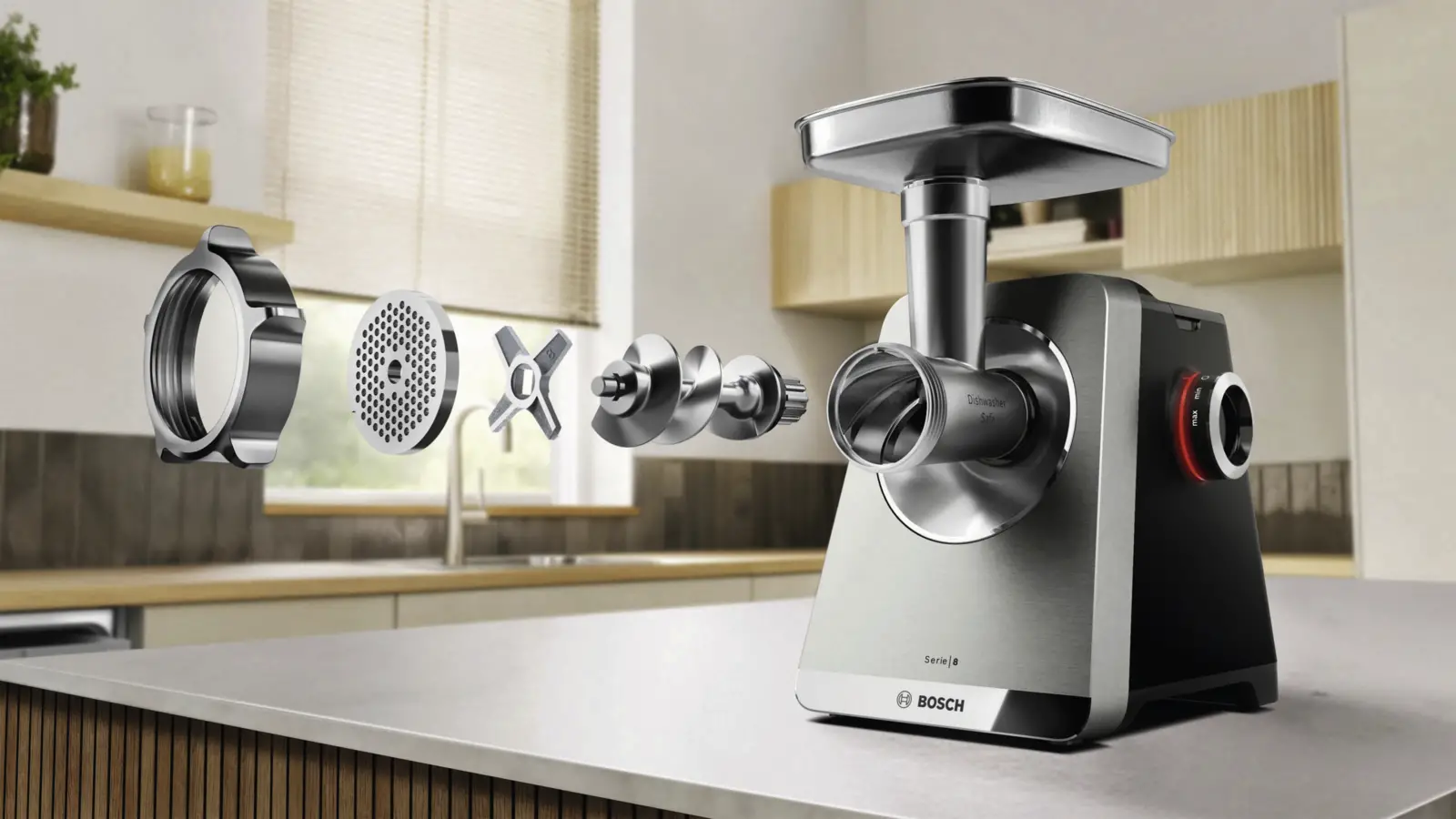 BOSCH MFWS820M Serie 8 MultiPower Vleesmolen