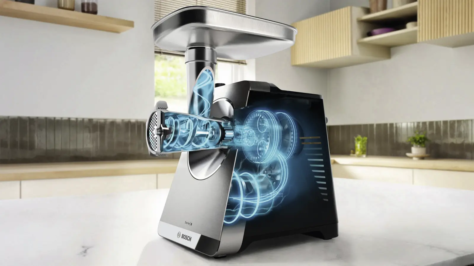 BOSCH MFWS820M Serie 8 MultiPower Vleesmolen