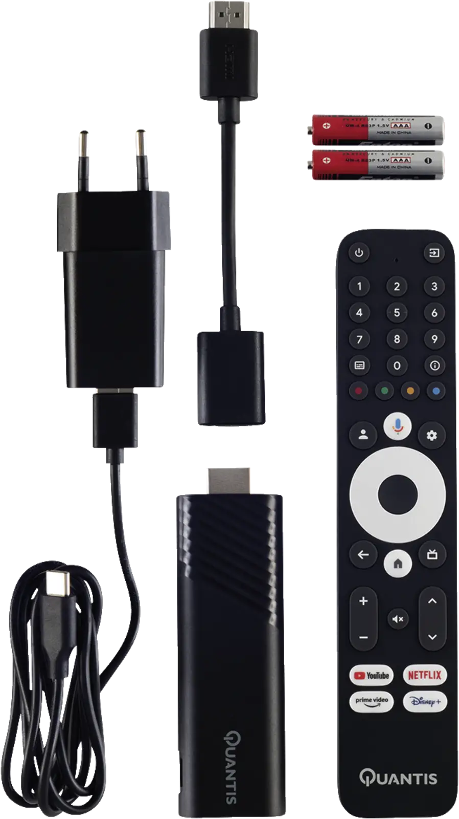 Quantis QE600 Google TV Stick