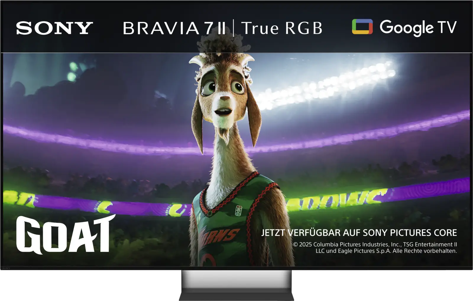Sony 50" BRAVIA 7 II -4K RGB-LED TV (2026)