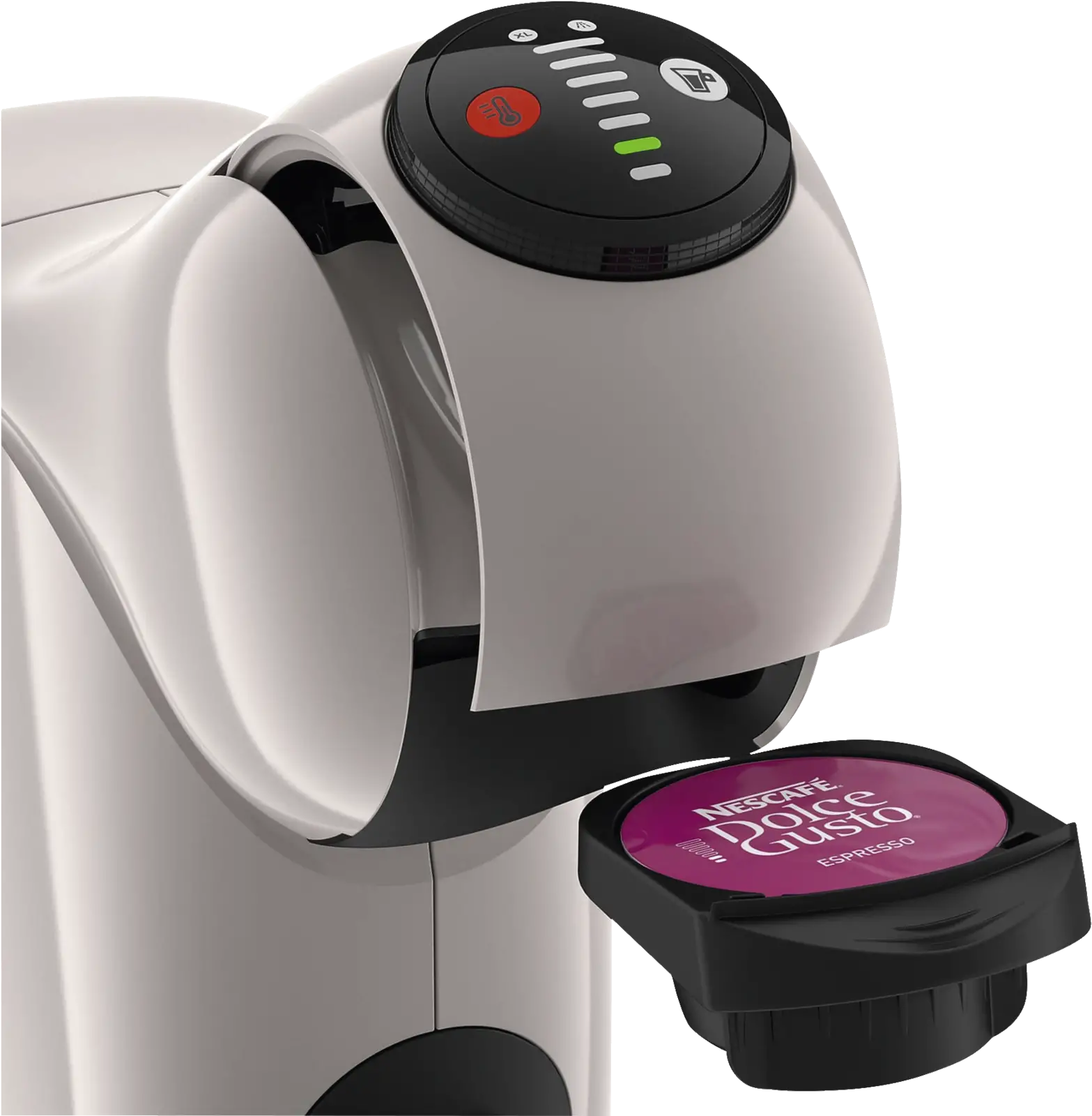 KRUPS NESCAFE Dolce Gusto KP243A Genio S Koffiemachine Basic Taupe