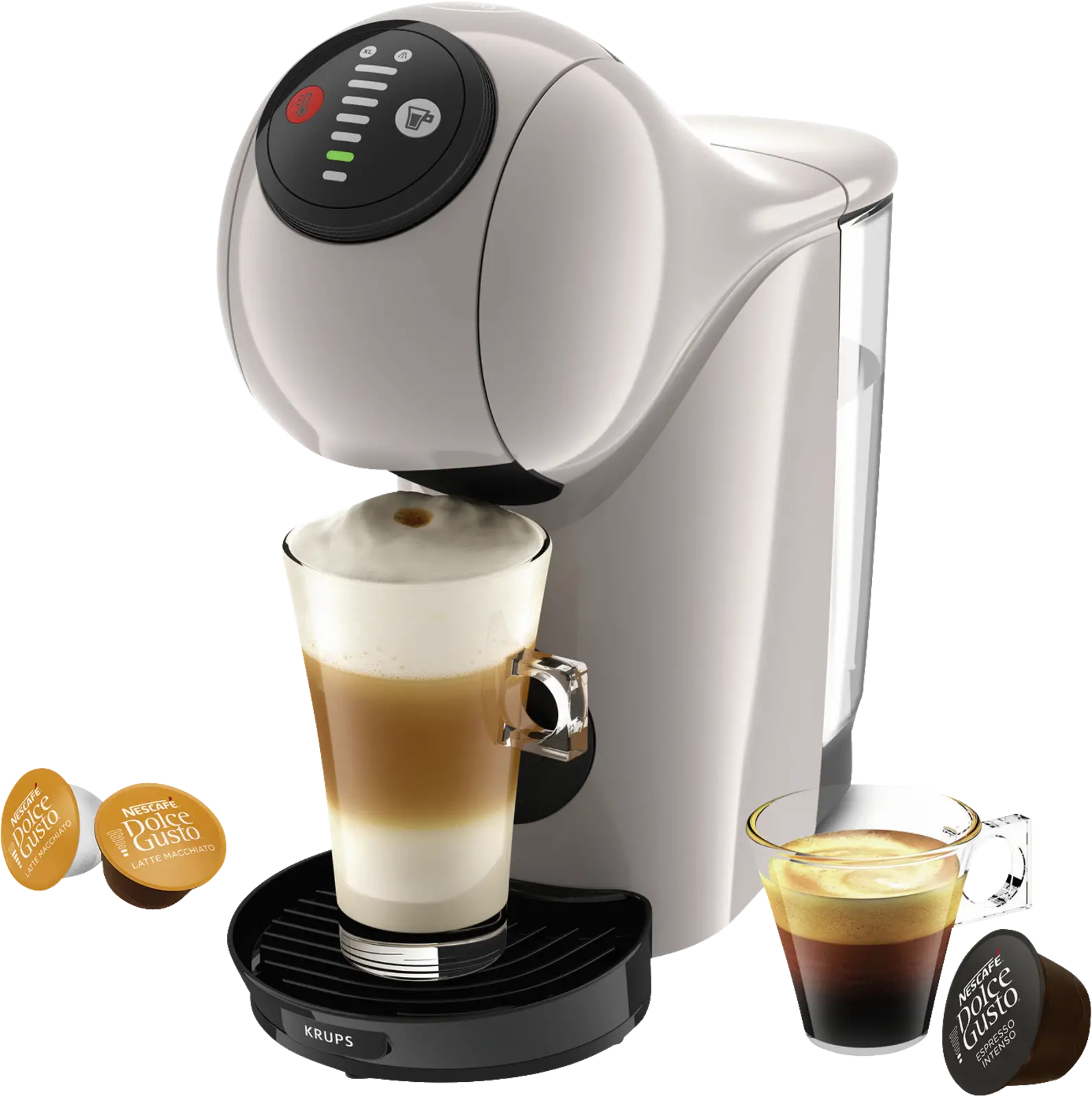 KRUPS NESCAFE Dolce Gusto KP243A Genio S Koffiemachine Basic Taupe