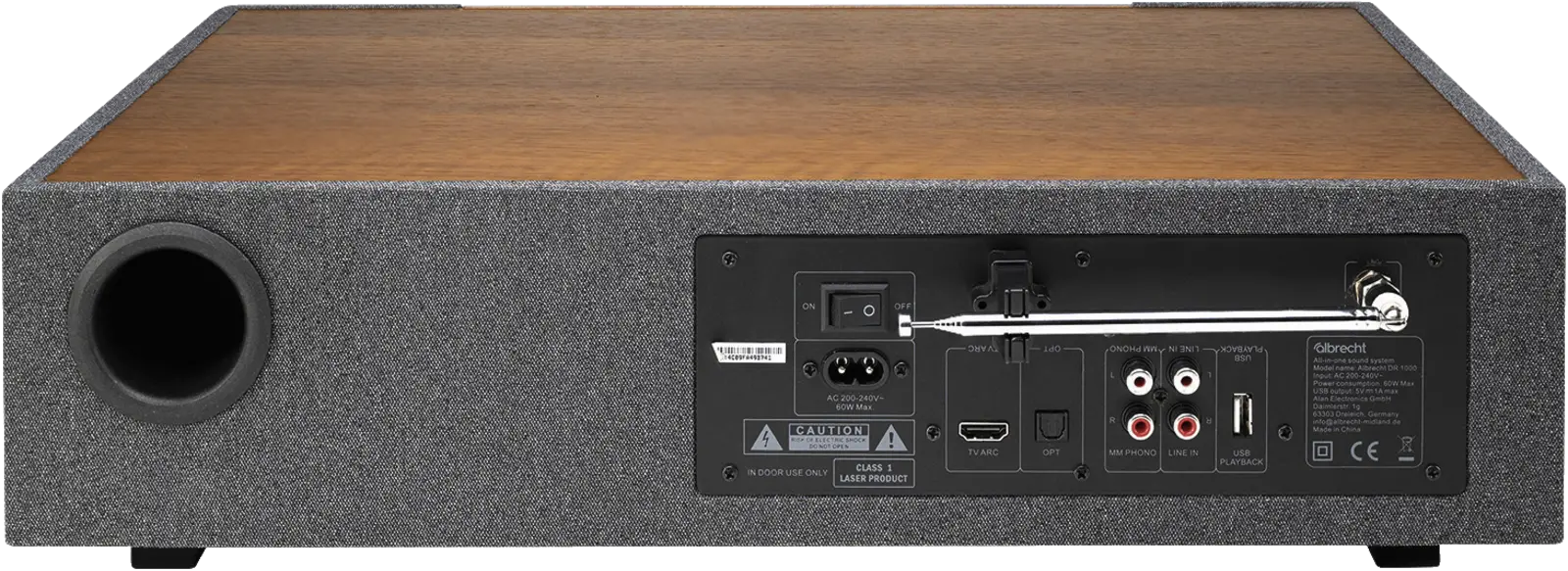 Albrecht DR 1000 2.1 All-in-One System