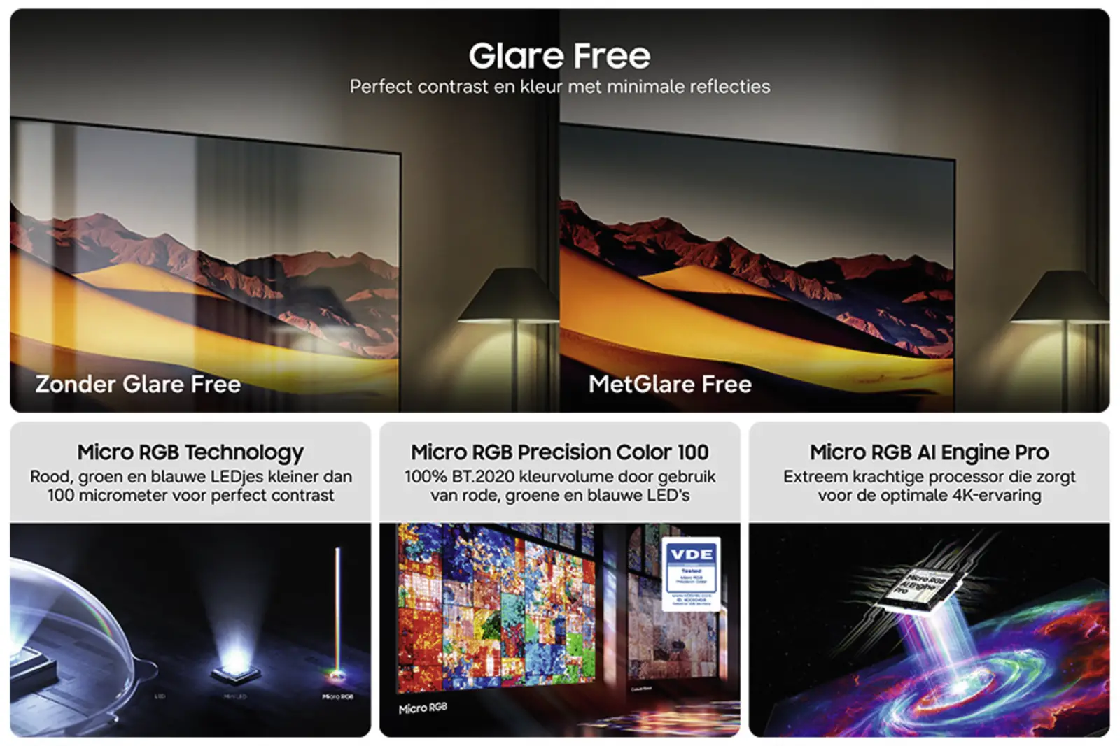 Samsung 75" Micro RGB 4K R95H (2026)