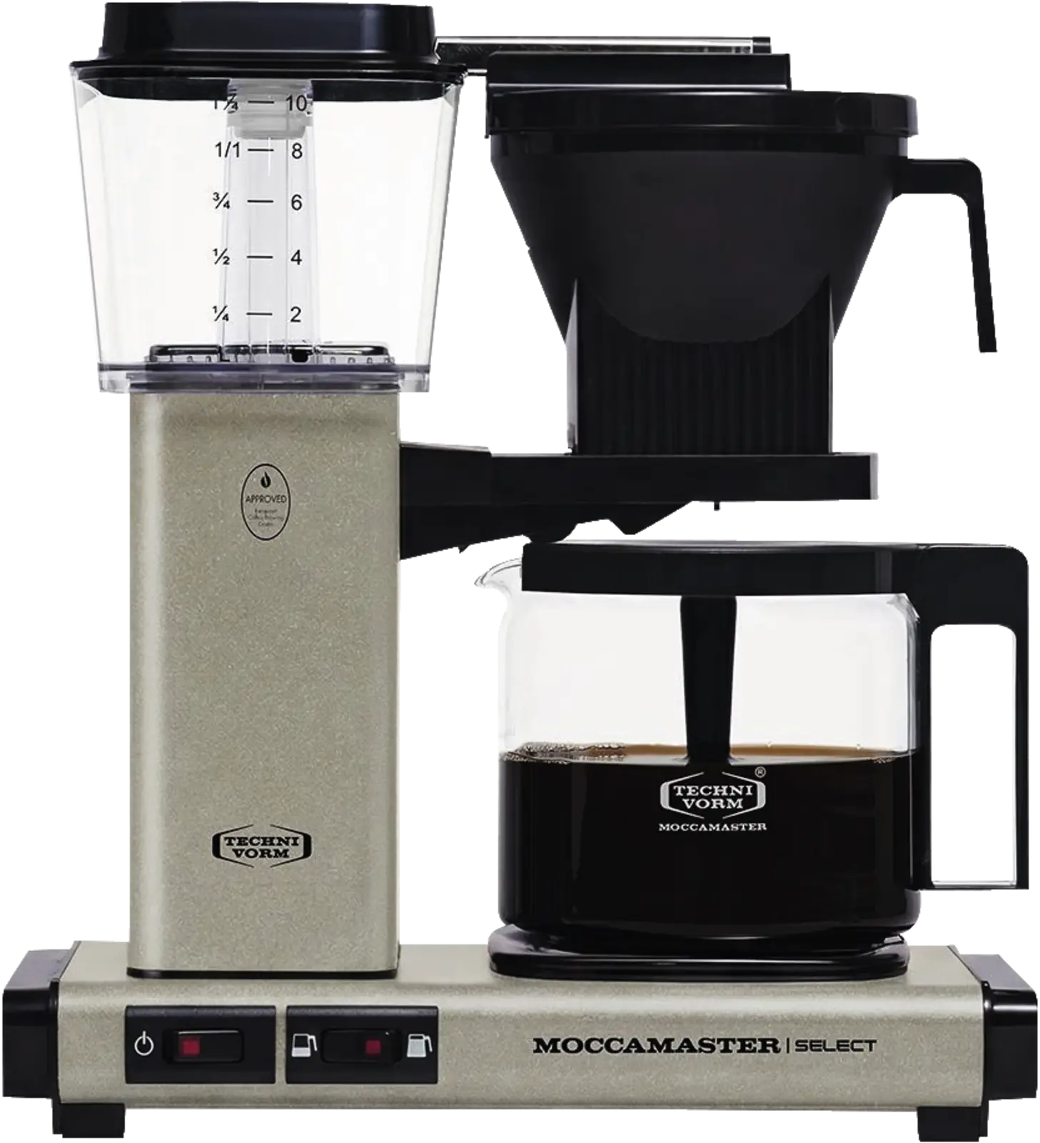 Moccamaster KBG Select Sandstone Koffiemachine - Filterkoffie