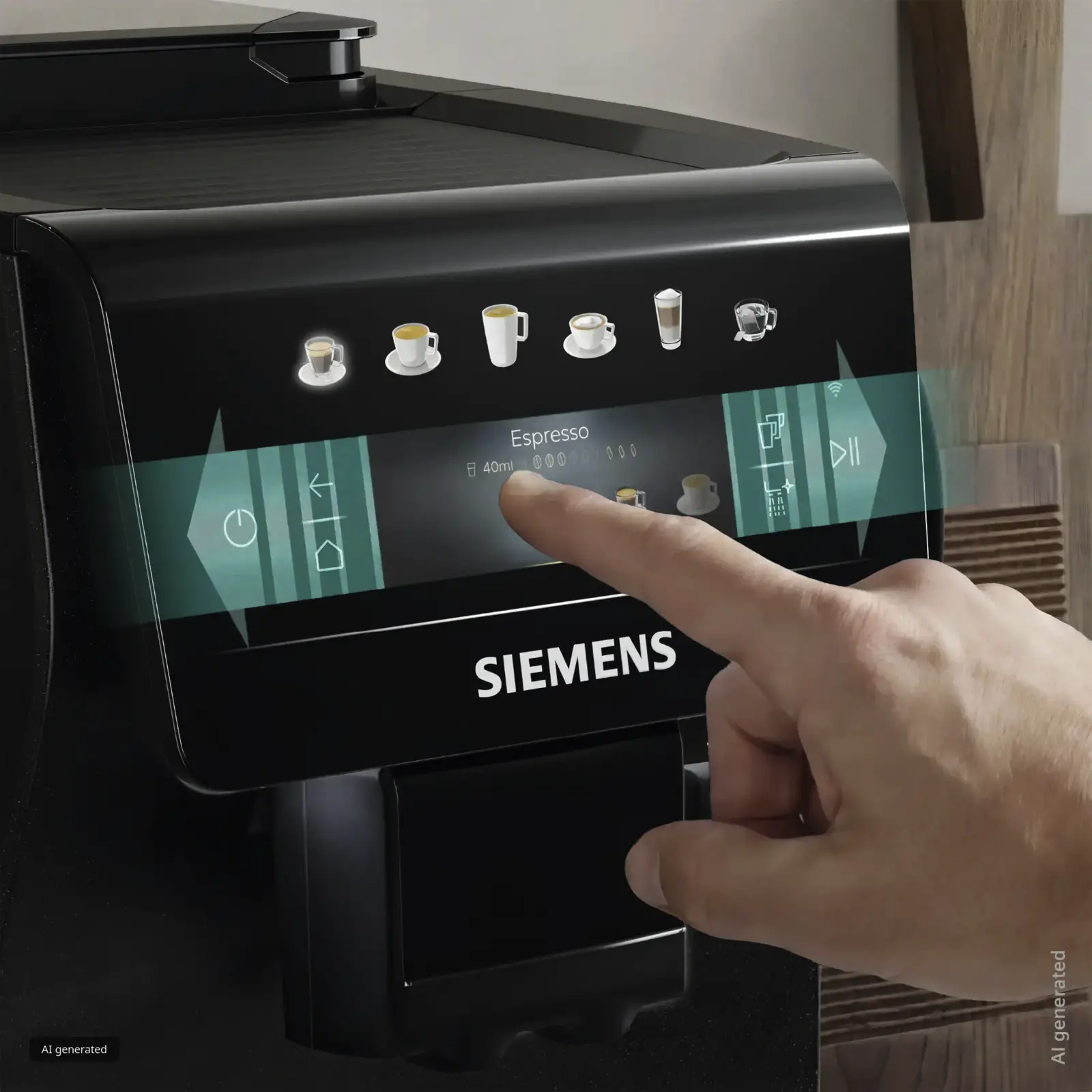 Siemens TP6X3B08 EQ600 iAroma Volautomatische Koffiemachine