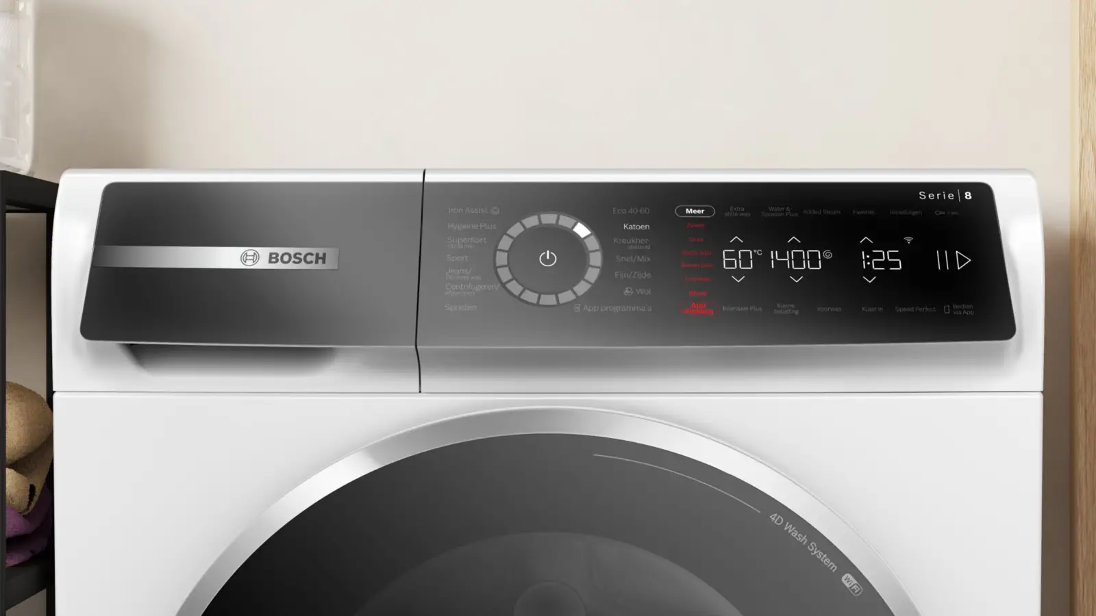 BOSCH WGB2540LNL Serie 8 Wasmachine
