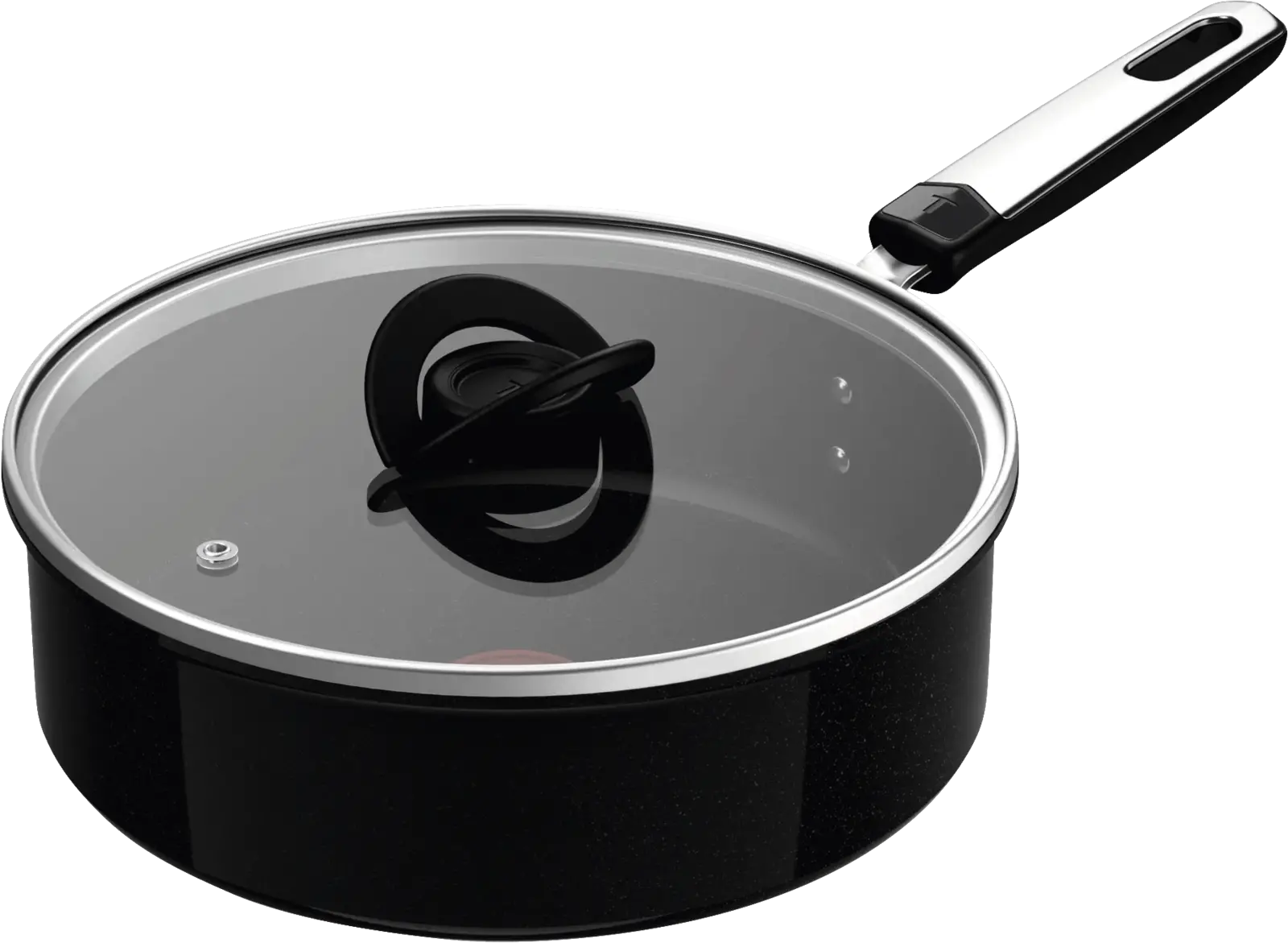 Tefal G20732 Excellence Ceram Hapjespan met Deksel - 24 cm 