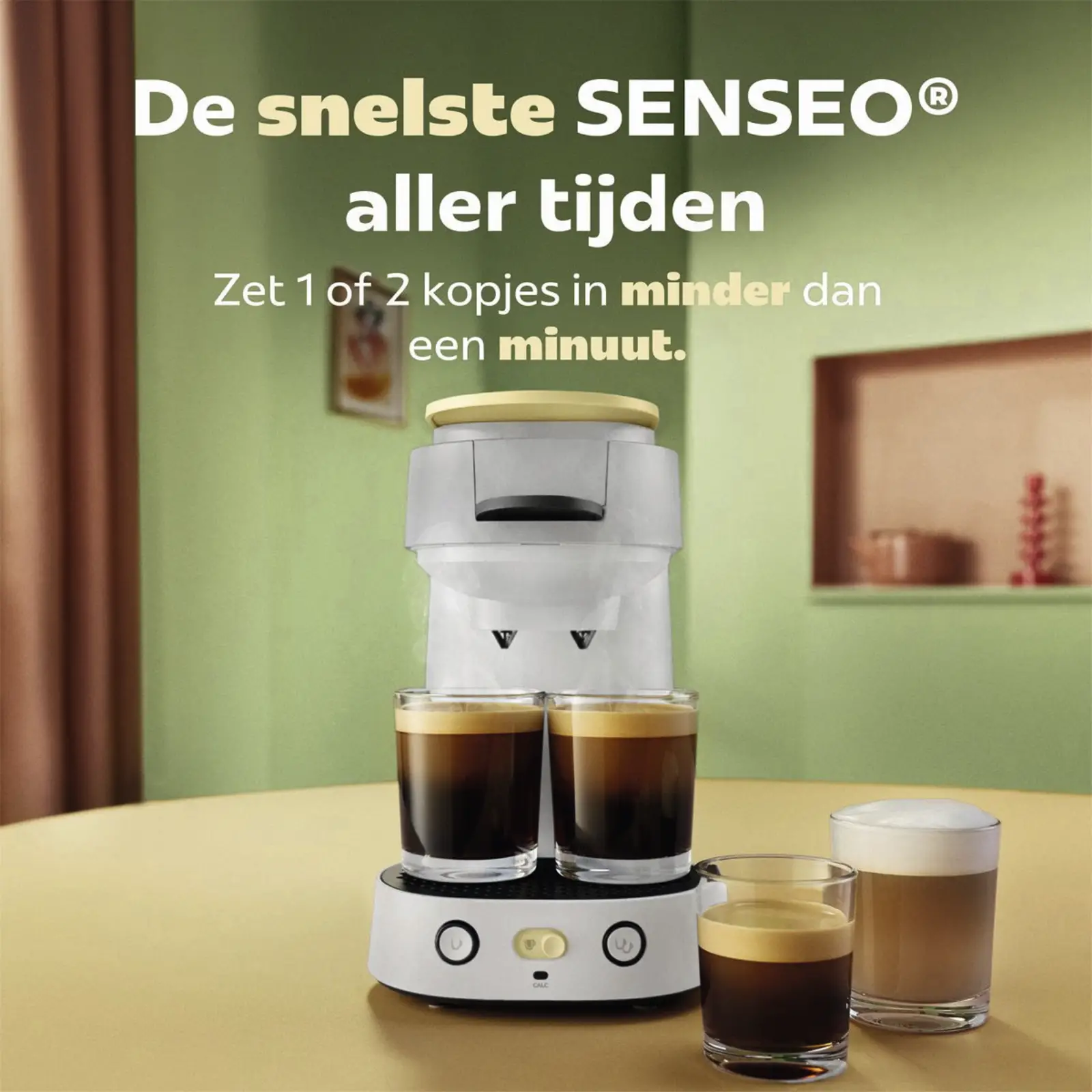Philips CSA225/50 SENSEO Vibe Koffiepadmachine