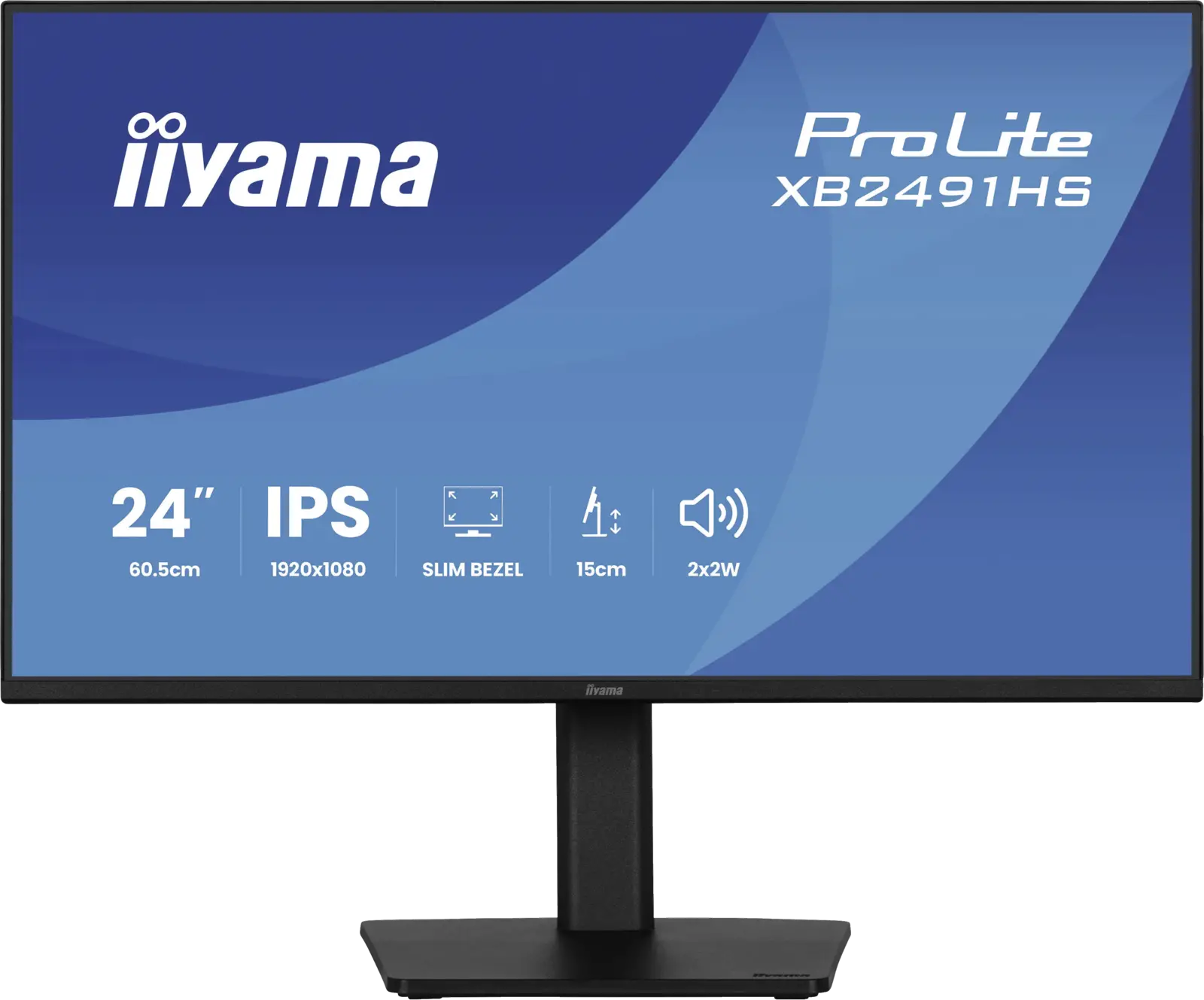 iiyama ProLite XB2491HS-B1 24 inch Full HD IPS Monitor