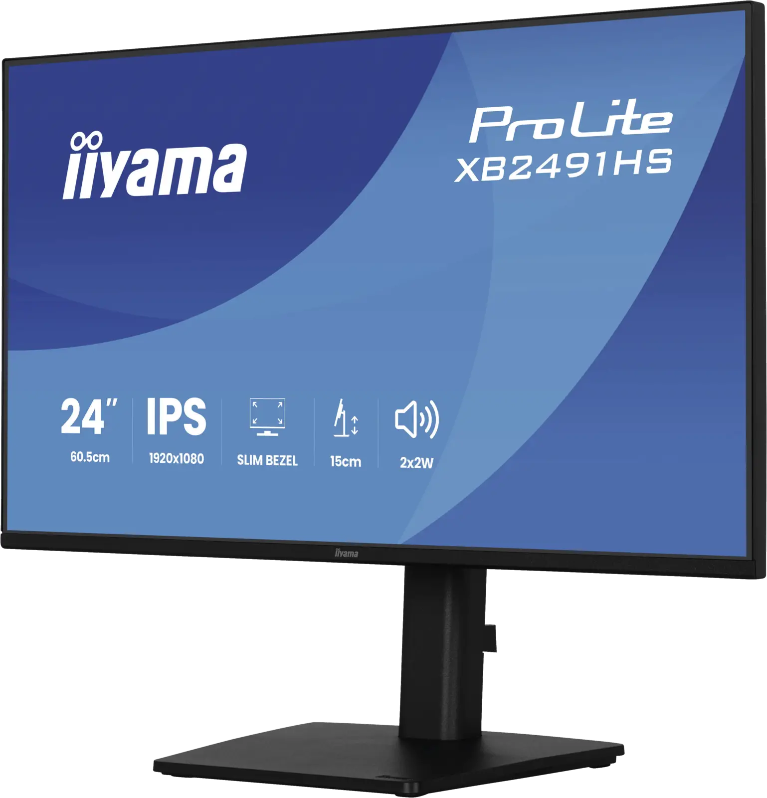 iiyama ProLite XB2491HS-B1 24 inch Full HD IPS Monitor