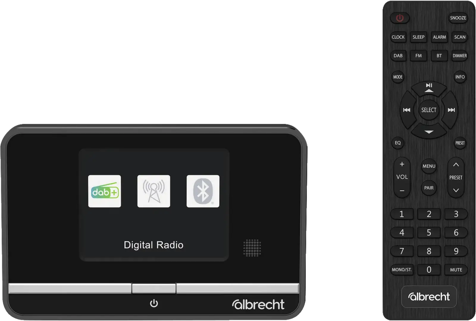 Albrecht DR 521 DAB+/FM-radiotuner