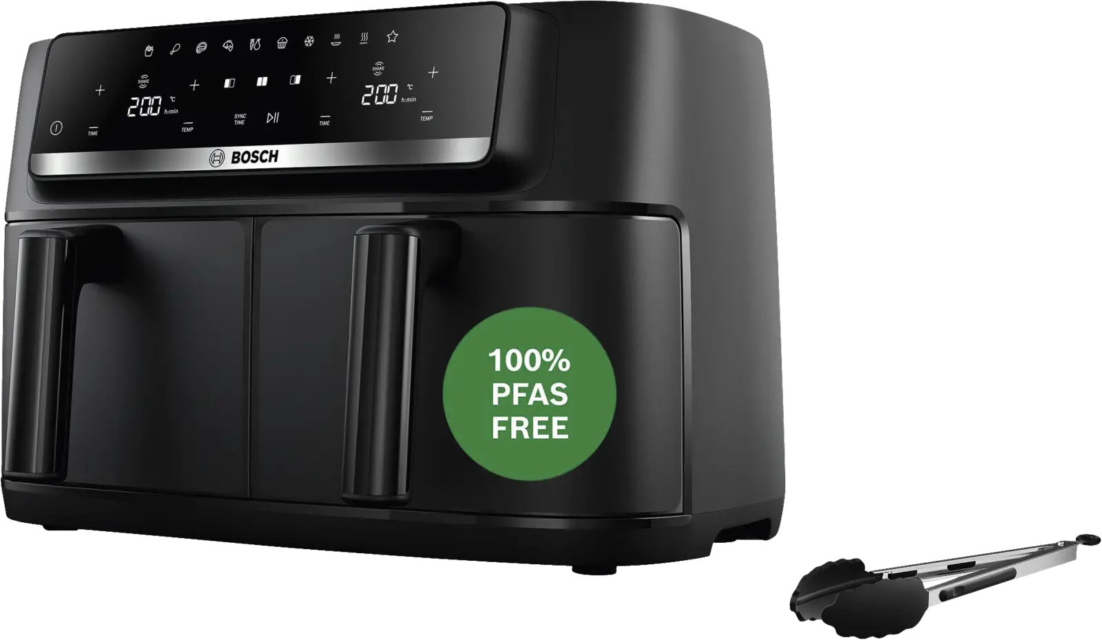 BOSCH MAFD440B7 Serie 4 Double Drawer Airfryer