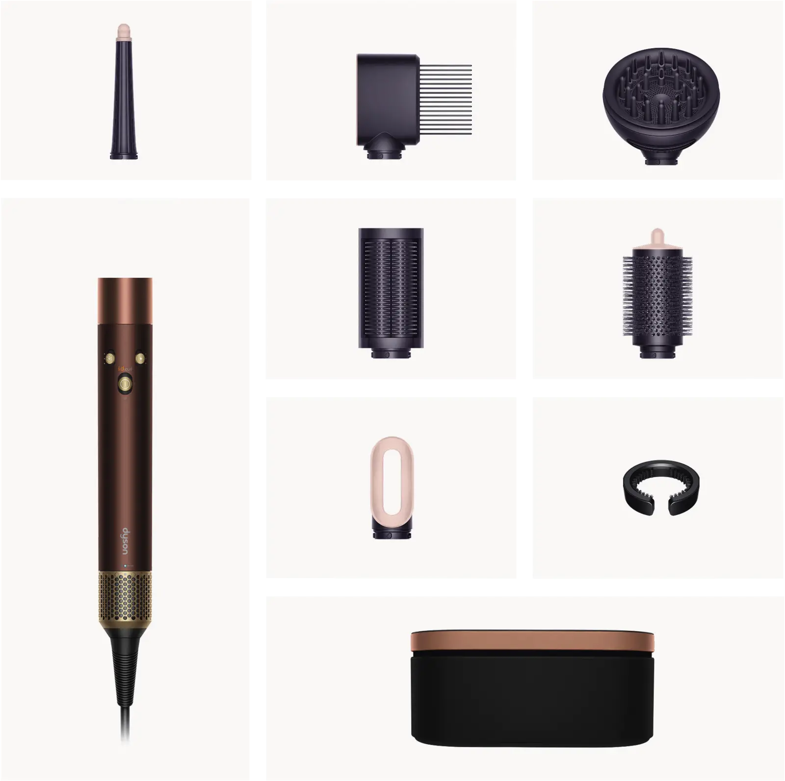 Dyson Airwrap ID Curly + Coily Plum/Copper