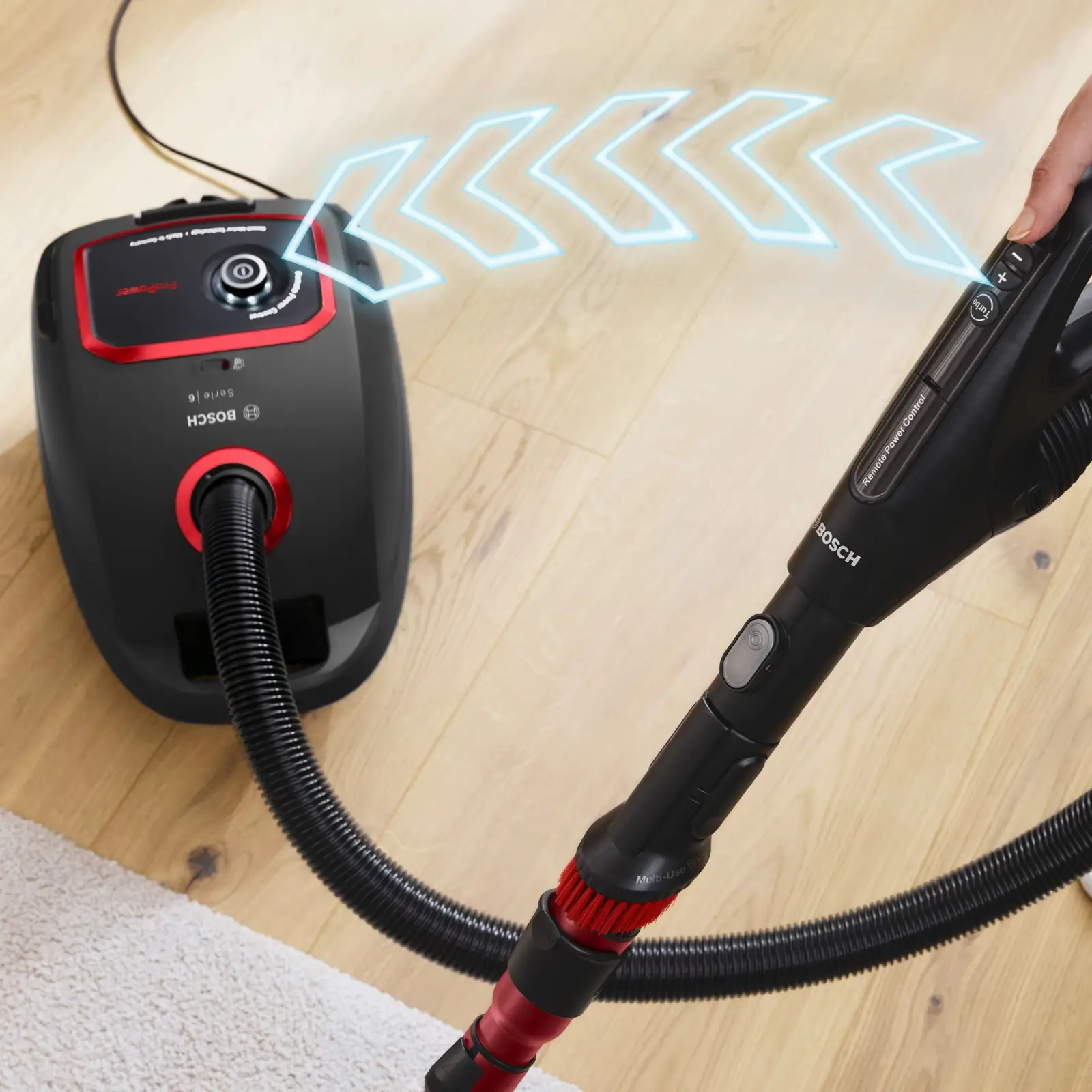 Bosch BGL6POW0L Stofzuiger met Zak