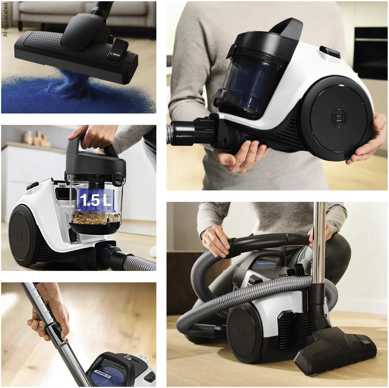 BOSCH BGS05WH2H Serie 2 Stofzuiger zonder Zak