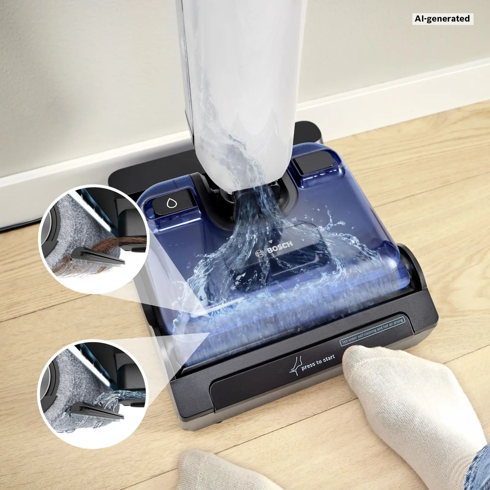 BOSCH BHF41WL Serie 4 OneFlow Floorwasher