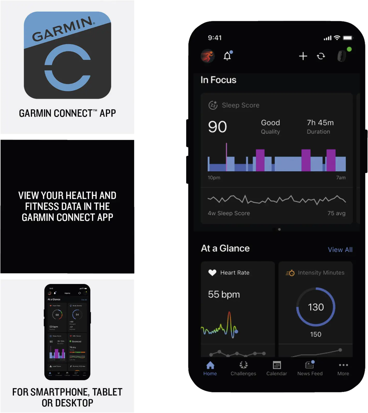 Garmin CIRQA Smart Band, Mauve, S-M