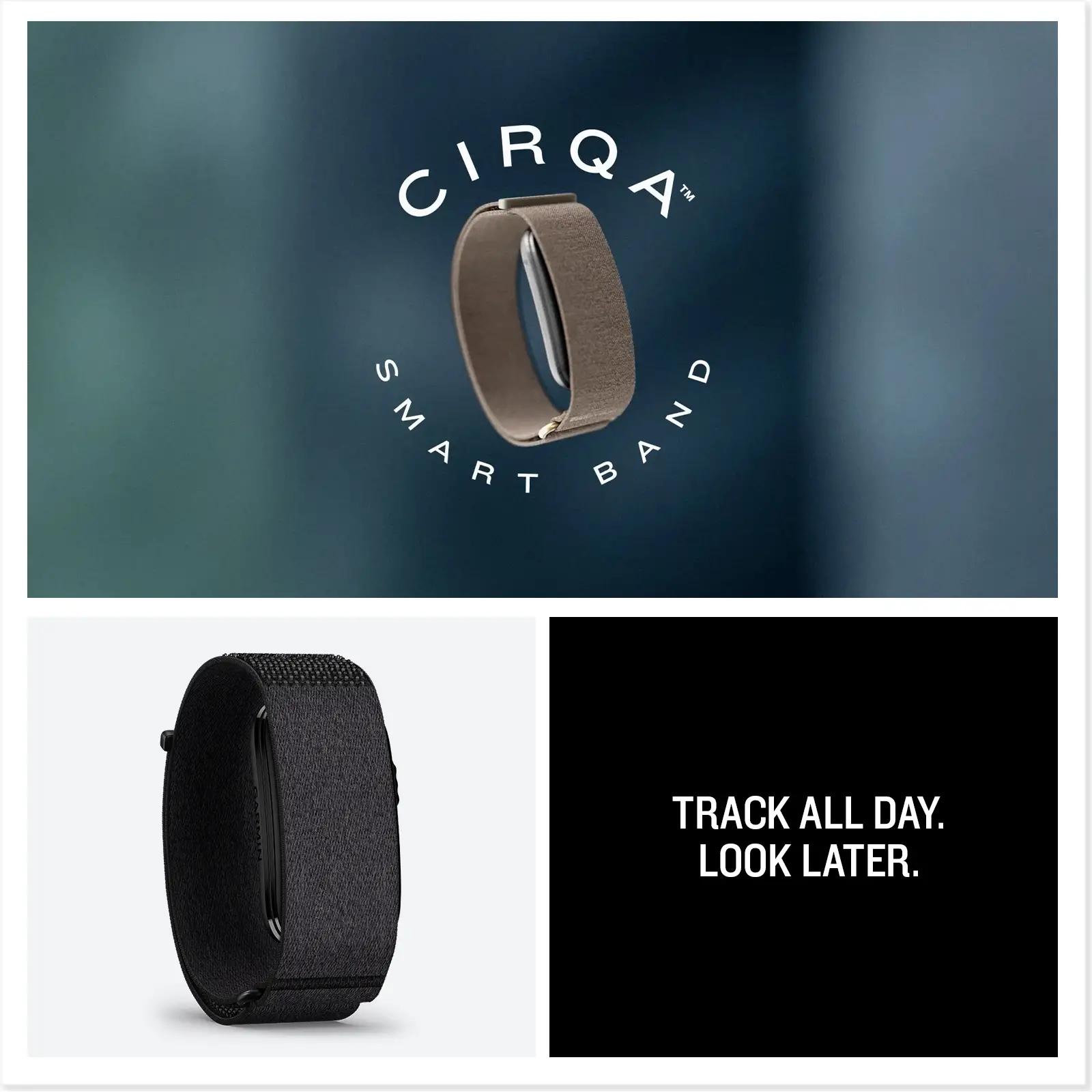 Garmin CIRQA Smart Band, Black, L-XL